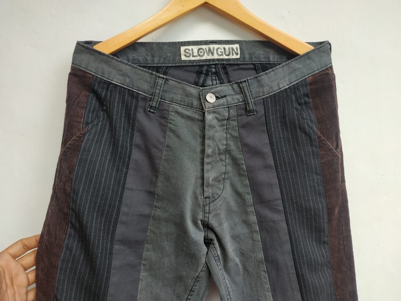 Japanese Brand Fit 30 to 31, Slow Gun Hybrid Pants Size US 31 - 5 Thumbnail