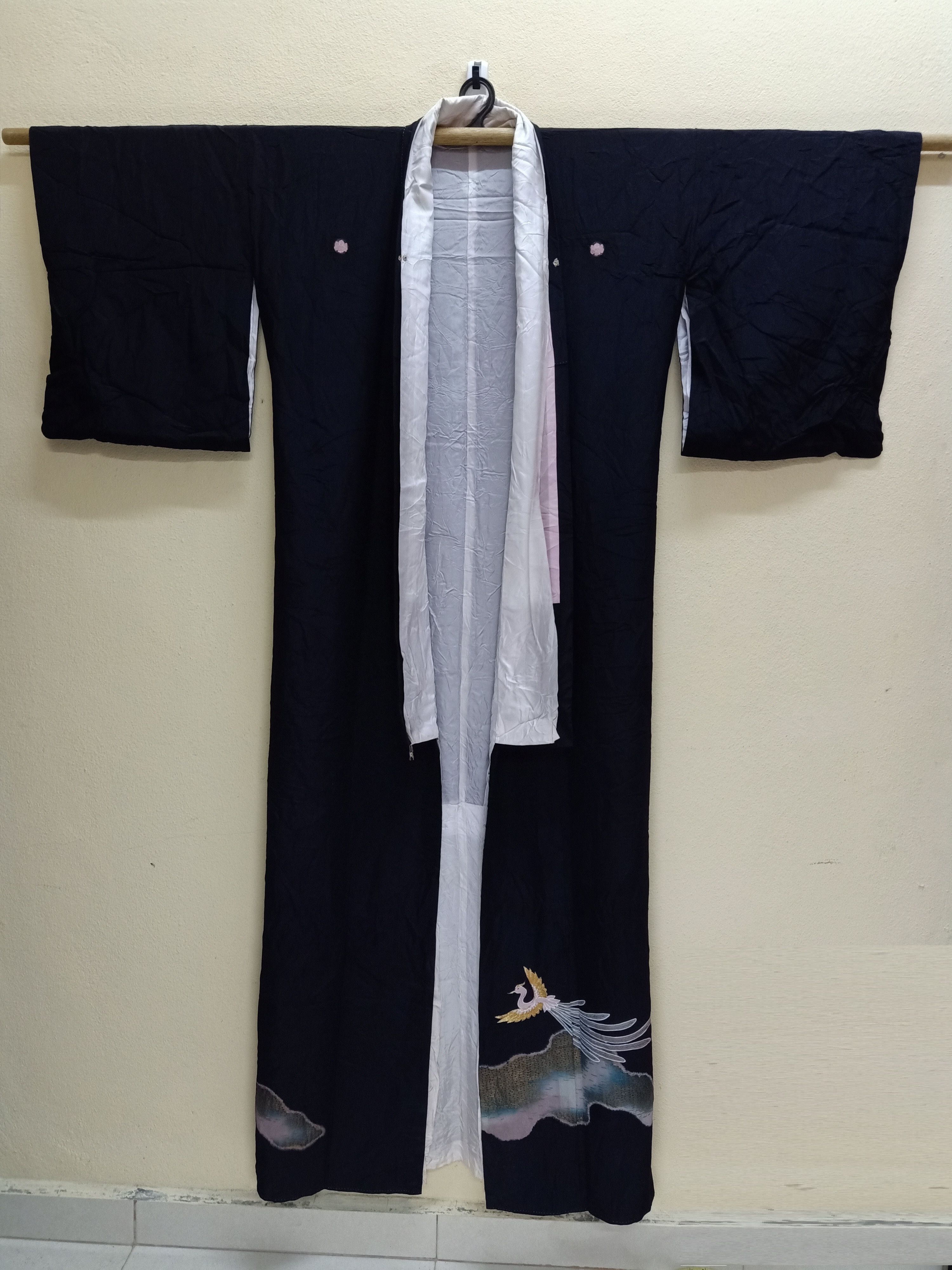 Designer × Japanese Brand FUSHICHOU KIMONO Japanese Phoenix Art Gold Stitching Size US M / EU 48-50 / 2 - 1 Thumbnail