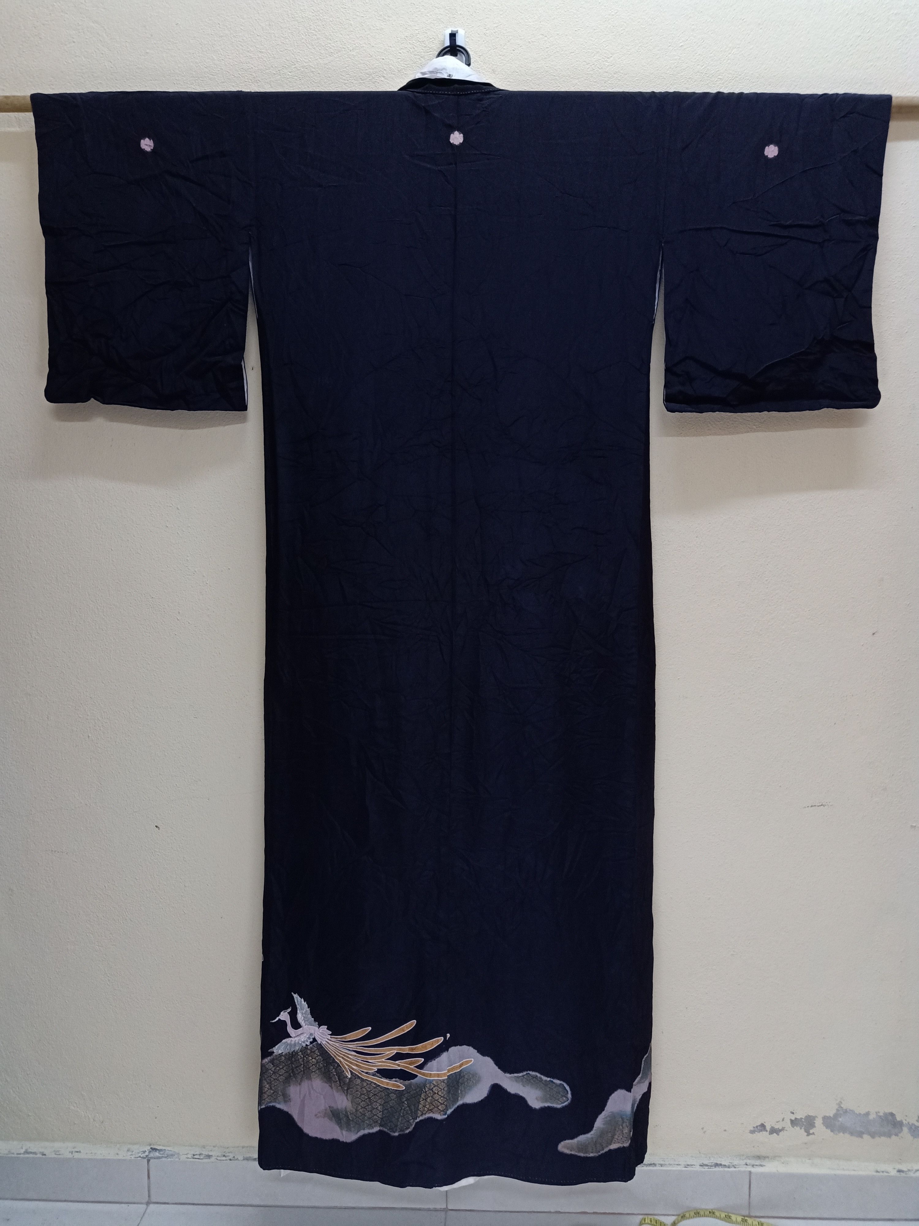 Designer × Japanese Brand FUSHICHOU KIMONO Japanese Phoenix Art Gold Stitching Size US M / EU 48-50 / 2 - 4 Thumbnail