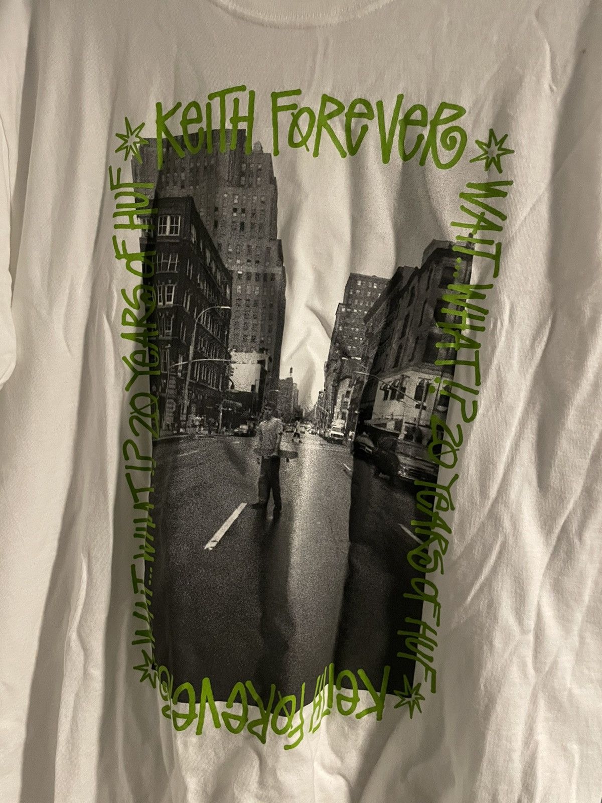 Huf × Stussy Stussy X Huf “ Keith Forever “ T-Shirt | Grailed 