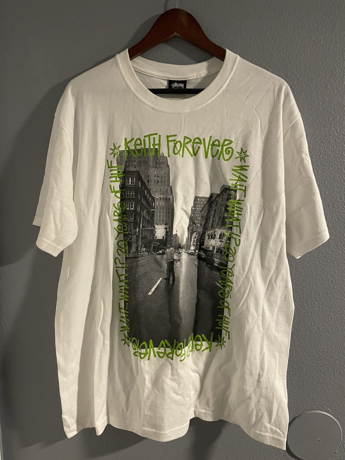 Huf × Stussy Stussy X Huf “ Keith Forever “ T-Shirt | Grailed 