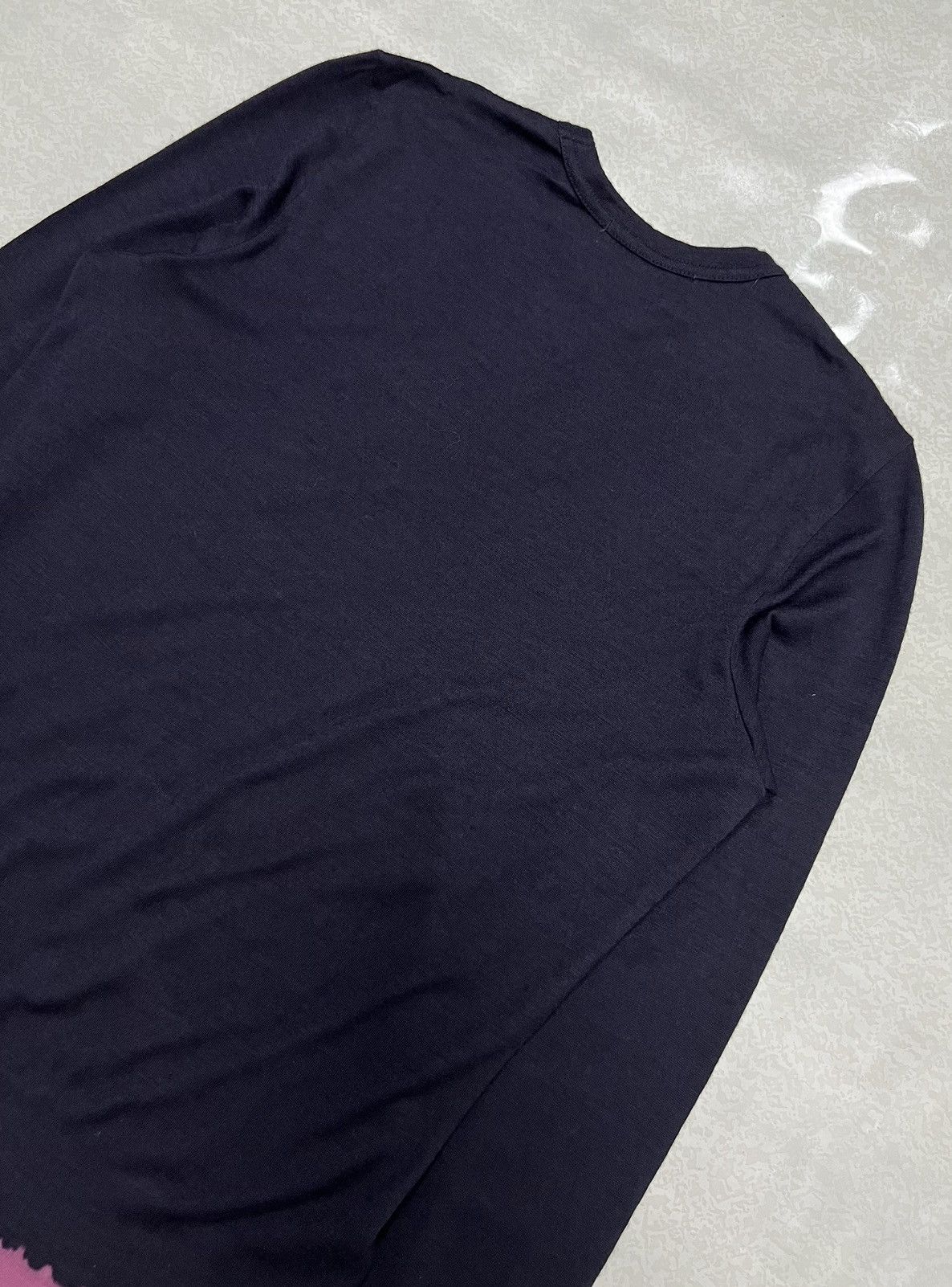 Comme des Garcons A/W 08’ Wool Jersey Scalloped Bleach Knit Cut&Sew L/S Size US M / EU 48-50 / 2 - 7 Thumbnail