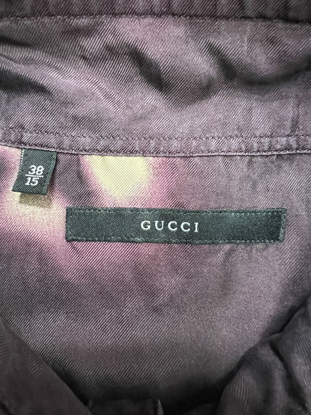 Gucci Gucci - Tom Ford - S/S 01’ - Floral Silk Shirt Size US XS / EU 42 / 0 - 19 Thumbnail