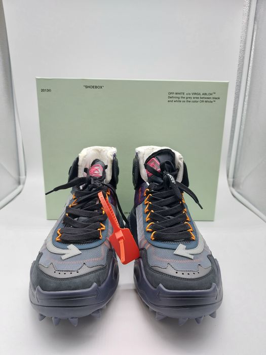 Off-White Odsy-1000 high top sneakers NIB OMIA162S208000421008 Size US 9 / EU 42 - 2 Preview