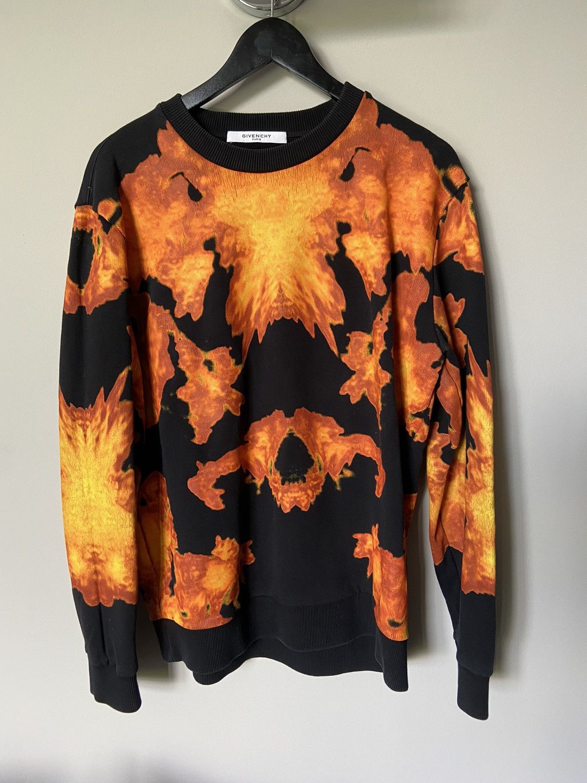 Givenchy flame sweater best sale