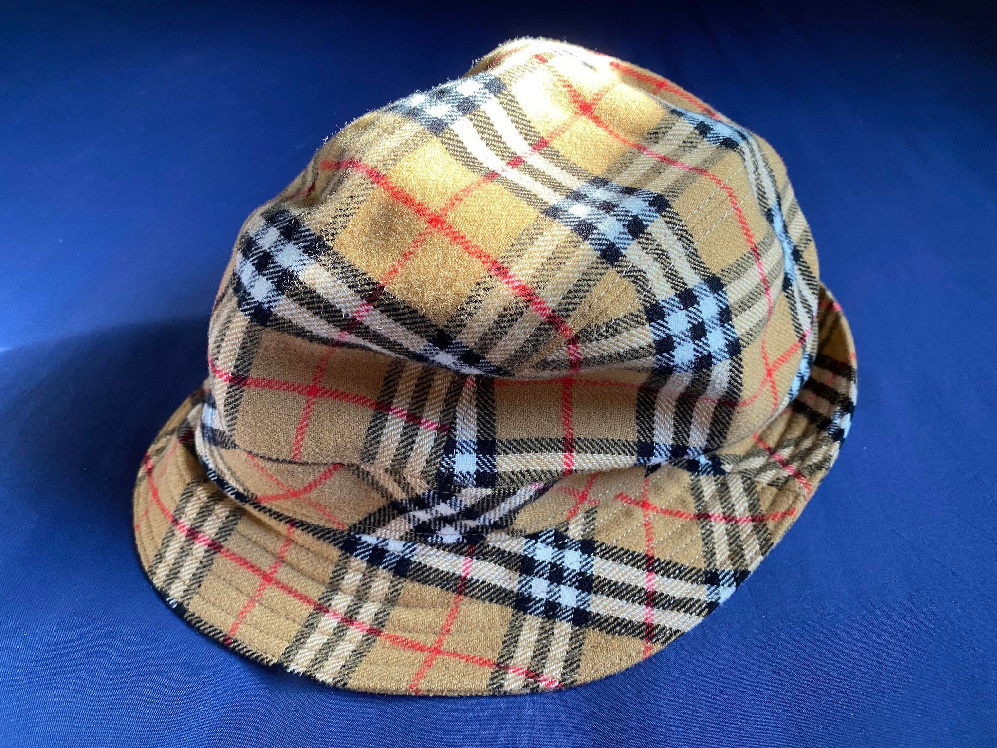 Gosha Rubchinskiy Burberry x Gosha Rubchinskiy Bucket Hat Size Large Grailed