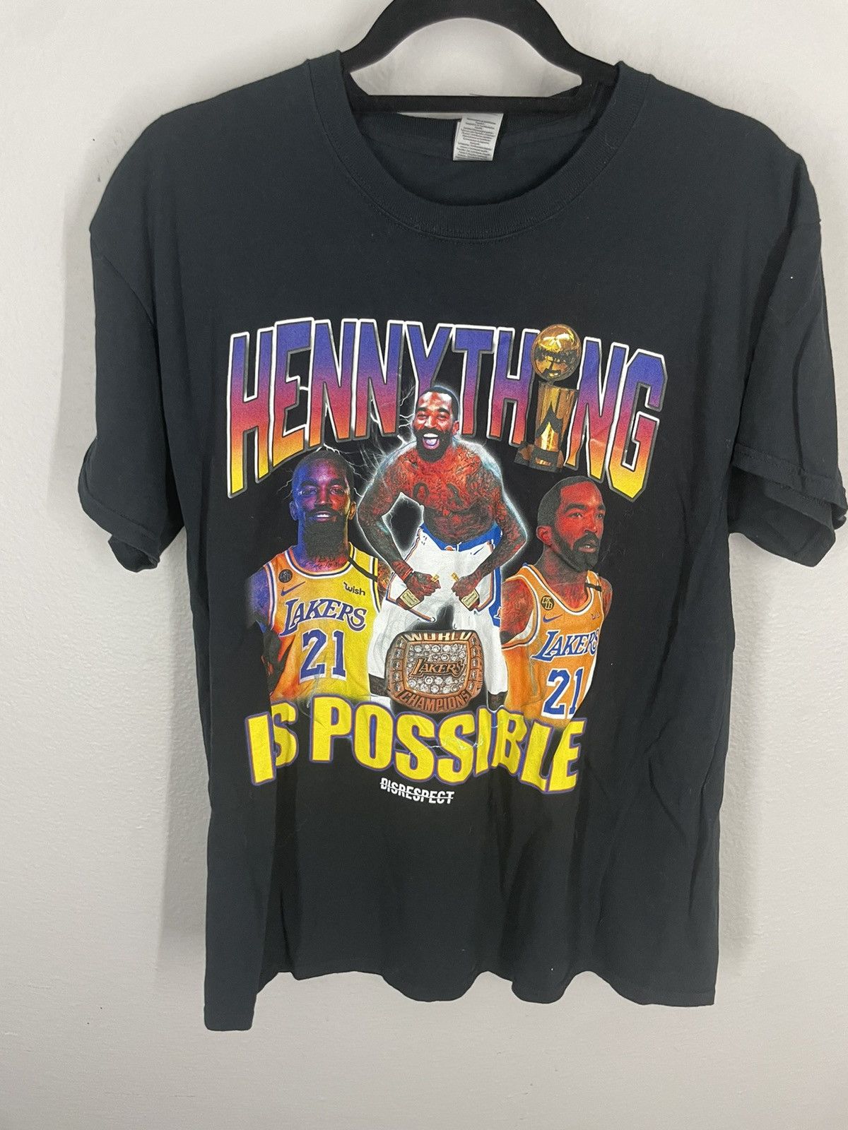 Vintage Vintage Hennything is Possible JR Smith Tee size Large Size US L / EU 52-54 / 3 - 1 Thumbnail