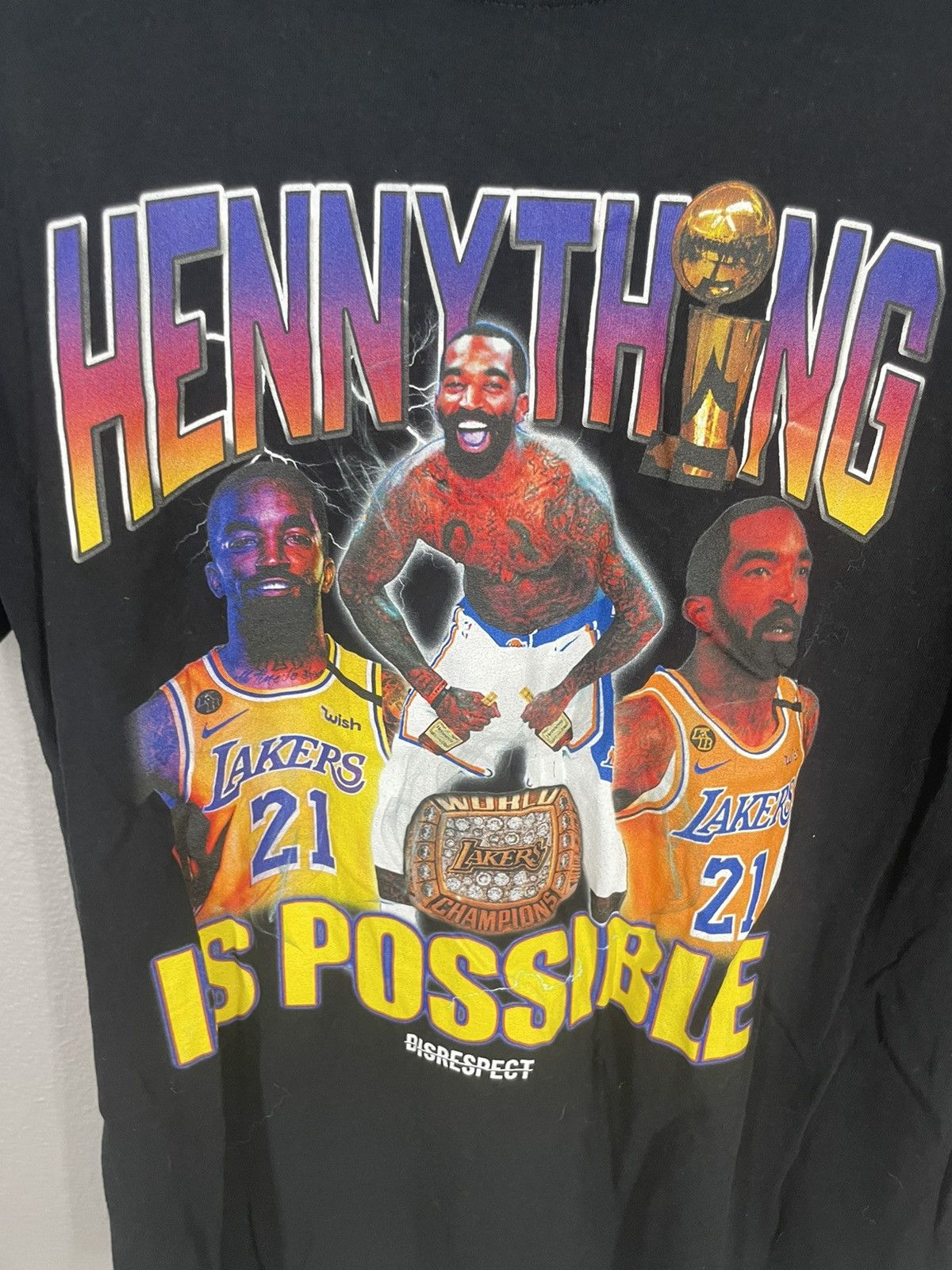 Vintage Vintage Hennything is Possible JR Smith Tee size Large Size US L / EU 52-54 / 3 - 2 Thumbnail