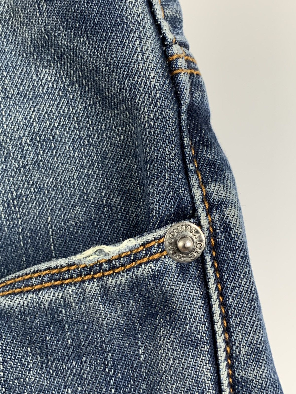 Dolce & Gabbana 00s Vintage Dolce&Gabbana Denim Jeans Pants Size US 32 / EU 48 - 15 Thumbnail