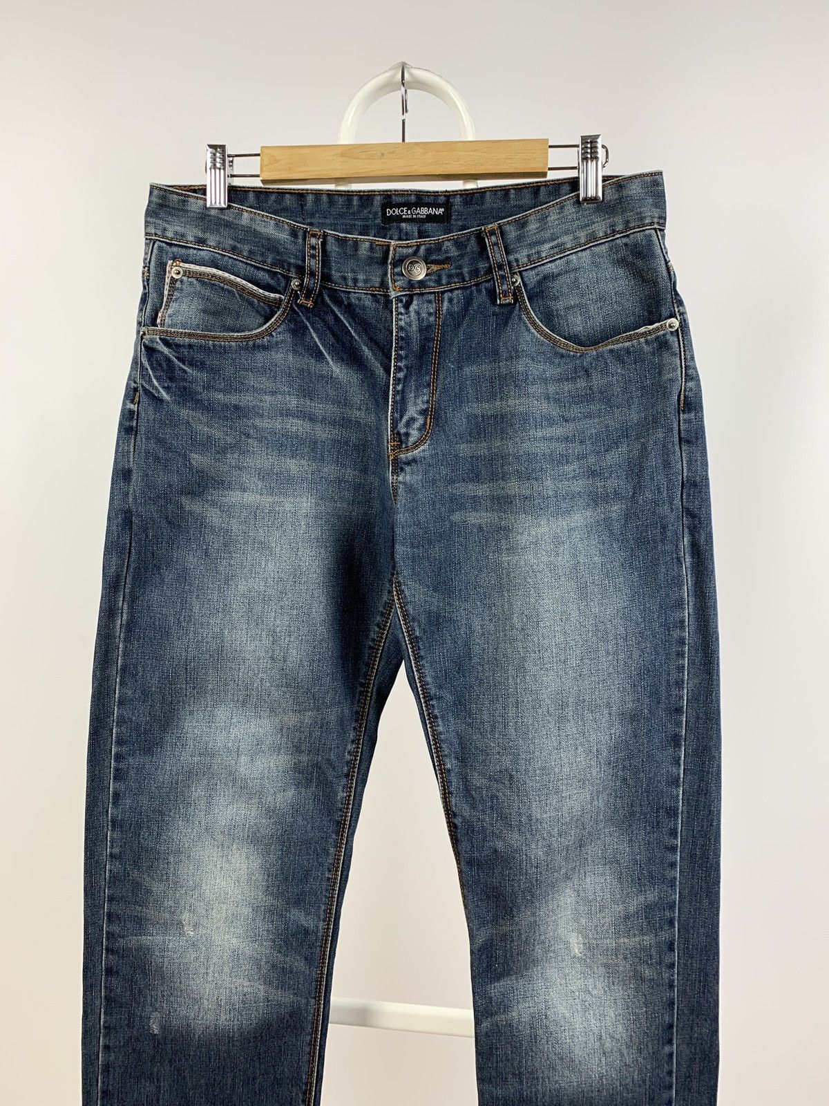 Dolce & Gabbana 00s Vintage Dolce&Gabbana Denim Jeans Pants Size US 32 / EU 48 - 4 Thumbnail