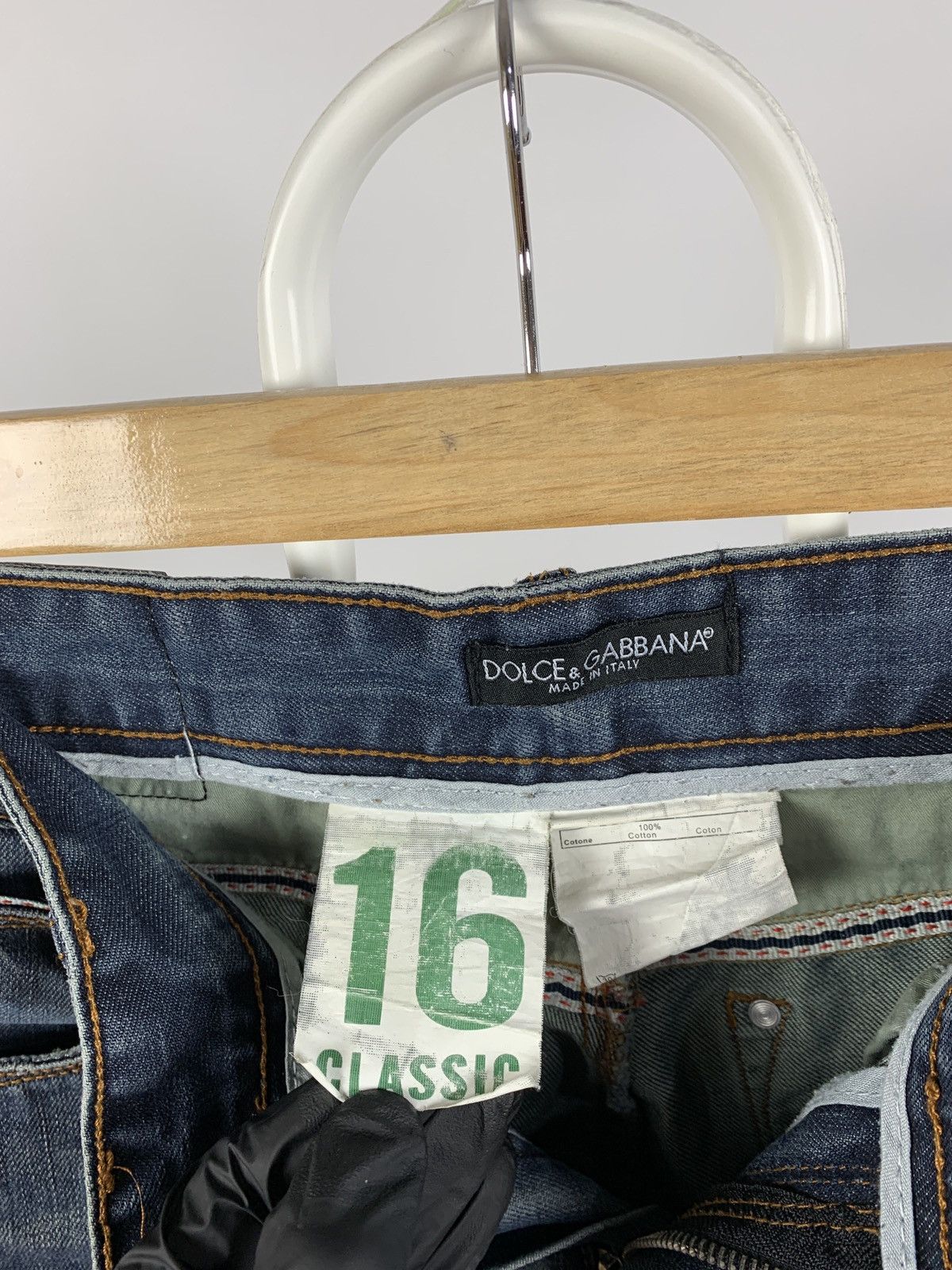 Dolce & Gabbana 00s Vintage Dolce&Gabbana Denim Jeans Pants Size US 32 / EU 48 - 19 Thumbnail