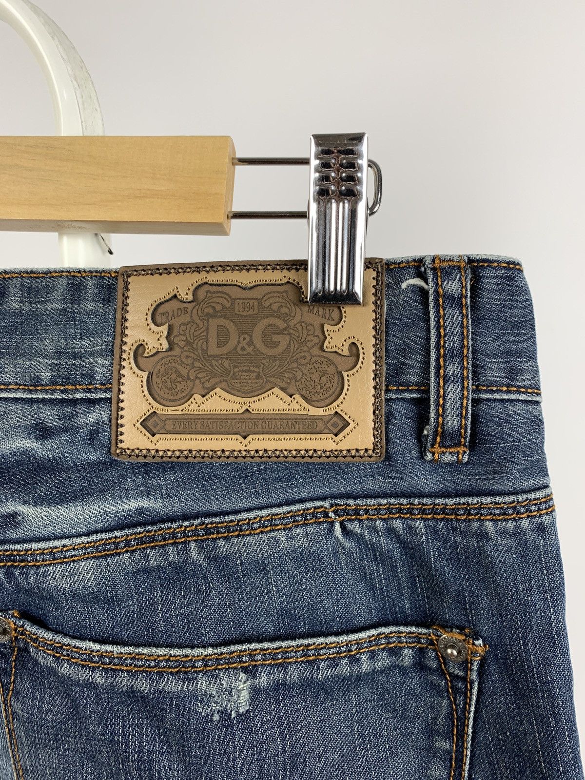 Dolce & Gabbana 00s Vintage Dolce&Gabbana Denim Jeans Pants Size US 32 / EU 48 - 10 Thumbnail