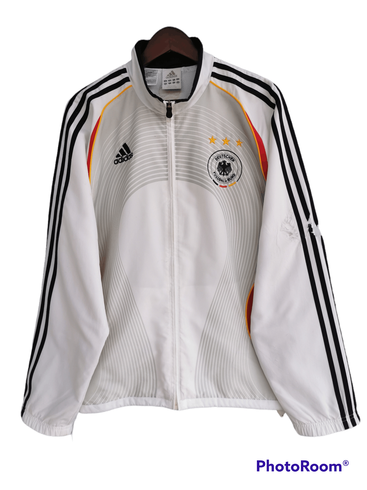Adidas Germany National Football Team World Cup 2006 Windbreaker Size US M / EU 48-50 / 2 - 1 Thumbnail
