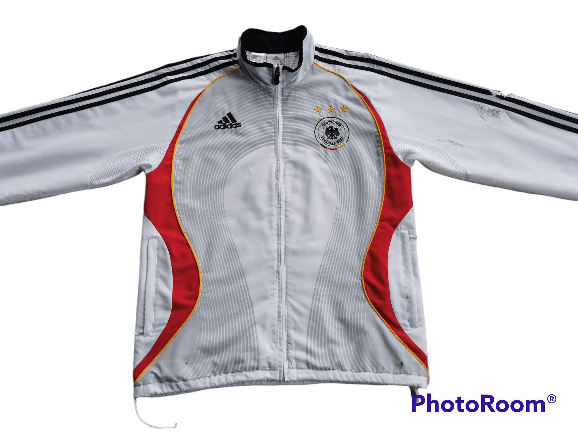 Adidas Germany National Football Team World Cup 2006 Windbreaker Size US M / EU 48-50 / 2 - 3 Thumbnail