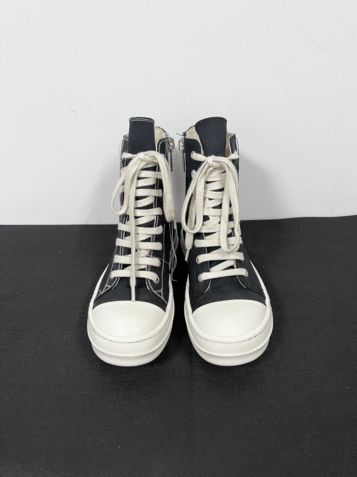 Rick Owens Drkshdw Rick owens drkshdw ss19 ramones high top sneakers sz35 Size US 5 / IT 35 - 2 Thumbnail