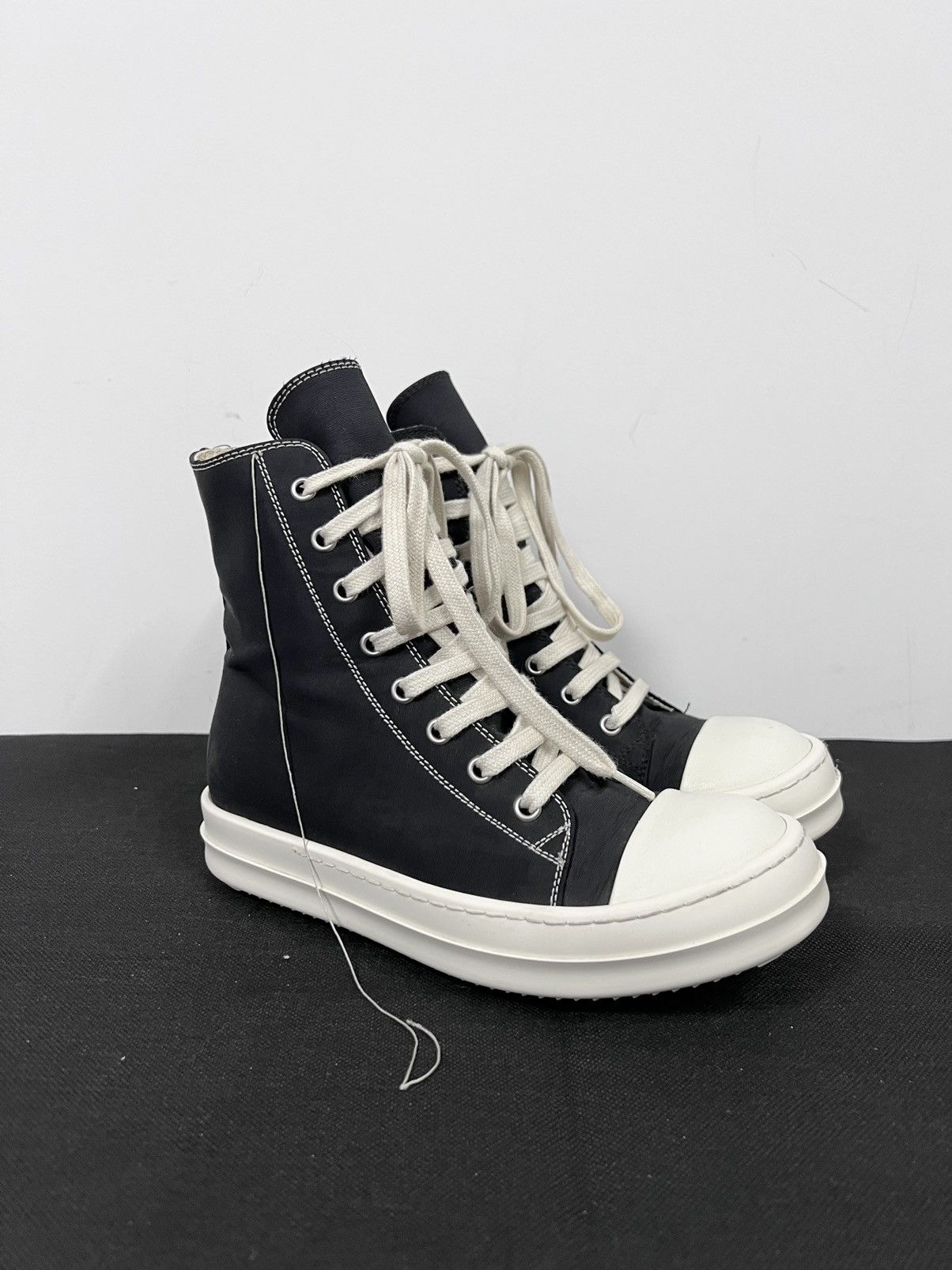 Rick Owens Drkshdw Rick owens drkshdw ss19 ramones high top sneakers sz35 Size US 5 / IT 35 - 4 Thumbnail