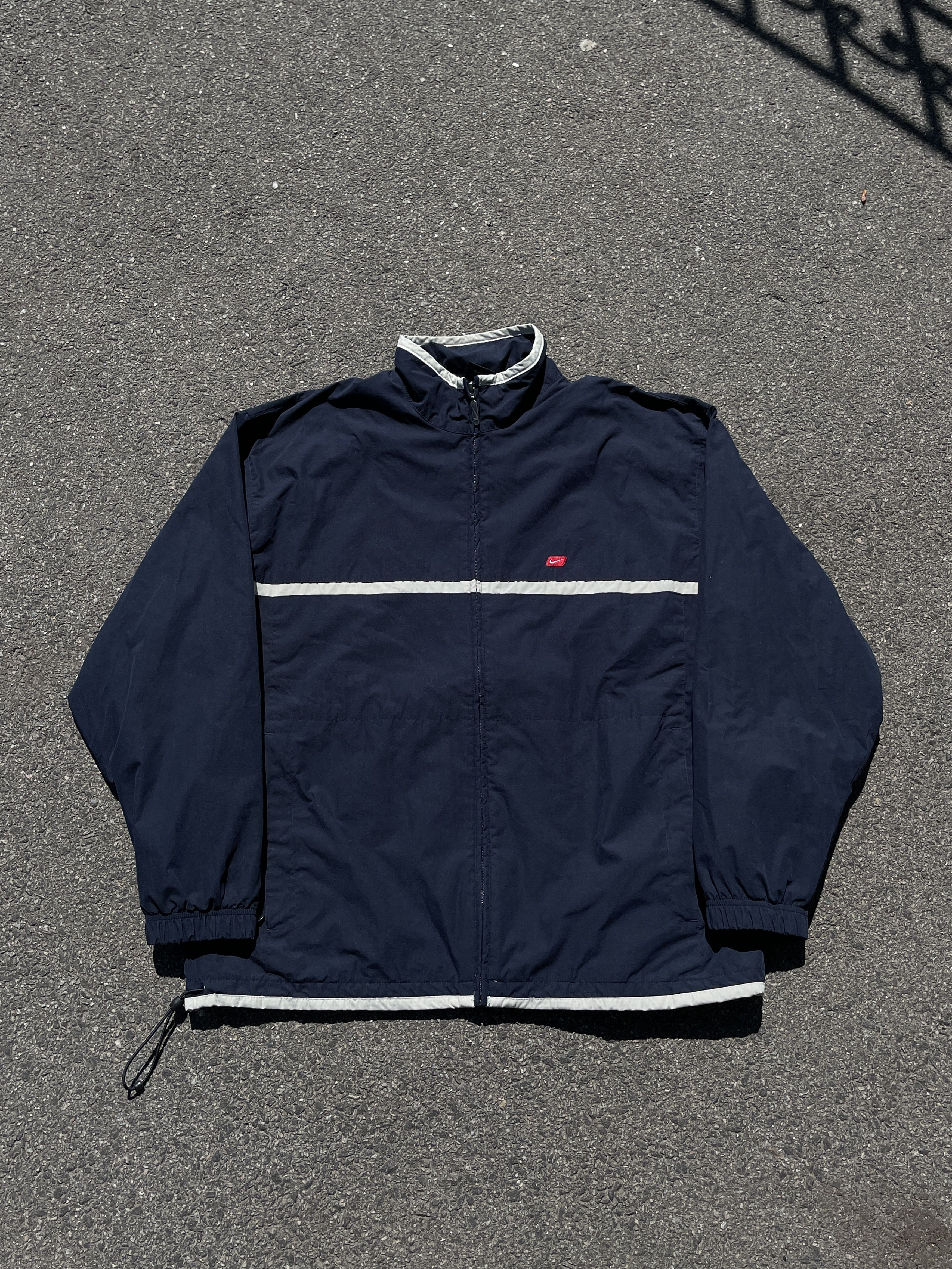 Nike × Vintage Vintage Nike Nylon Full Zip Jacket Size US L / EU 52-54 / 3 - 2 Thumbnail