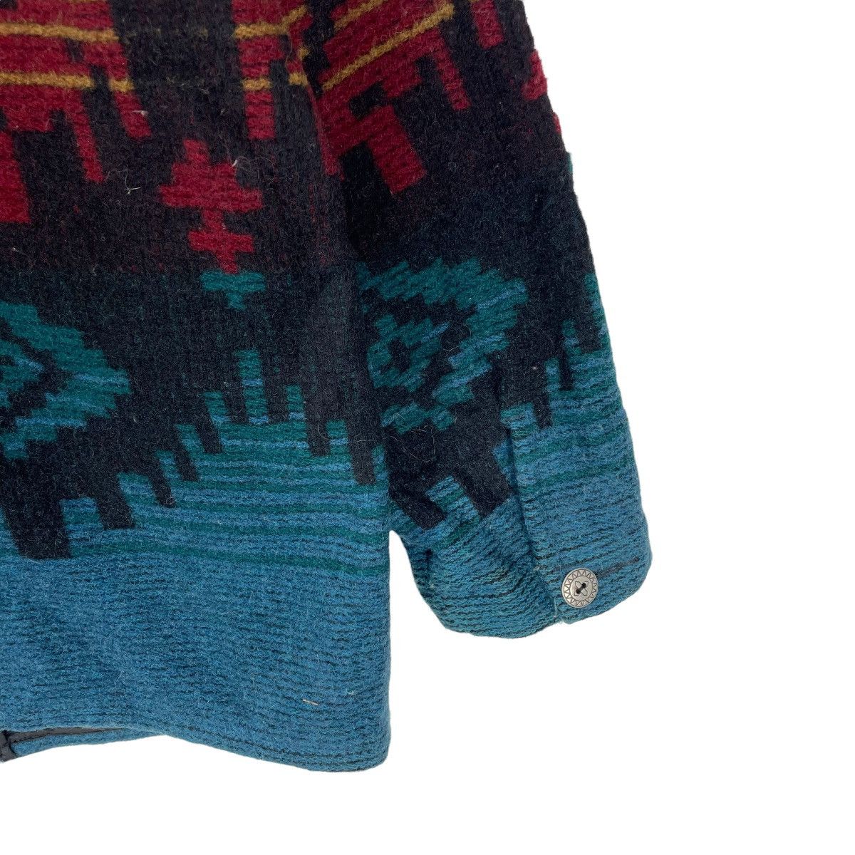 Native × Woolrich Woolen Mills 🔥WOOLRICH AZTEC WOOL BUTTON JACKET Size US M / EU 48-50 / 2 - 6 Thumbnail