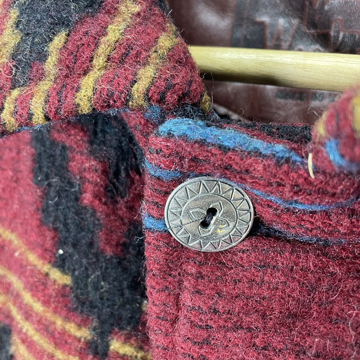 Native × Woolrich Woolen Mills 🔥WOOLRICH AZTEC WOOL BUTTON JACKET Size US M / EU 48-50 / 2 - 5 Thumbnail