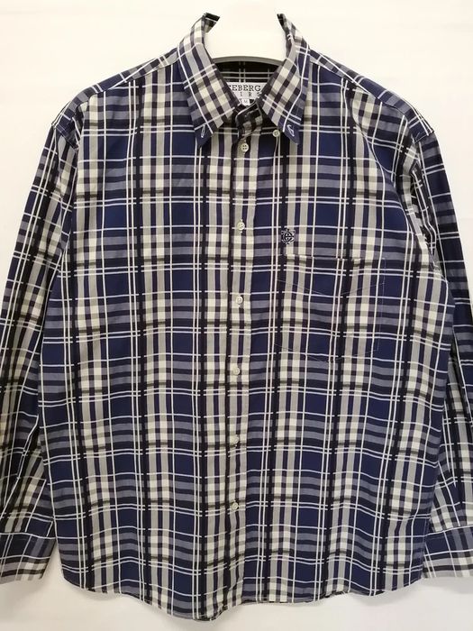 Iceberg 🔥RARE🔥ICEBERG Oversized Checkered Shirt | Grailed