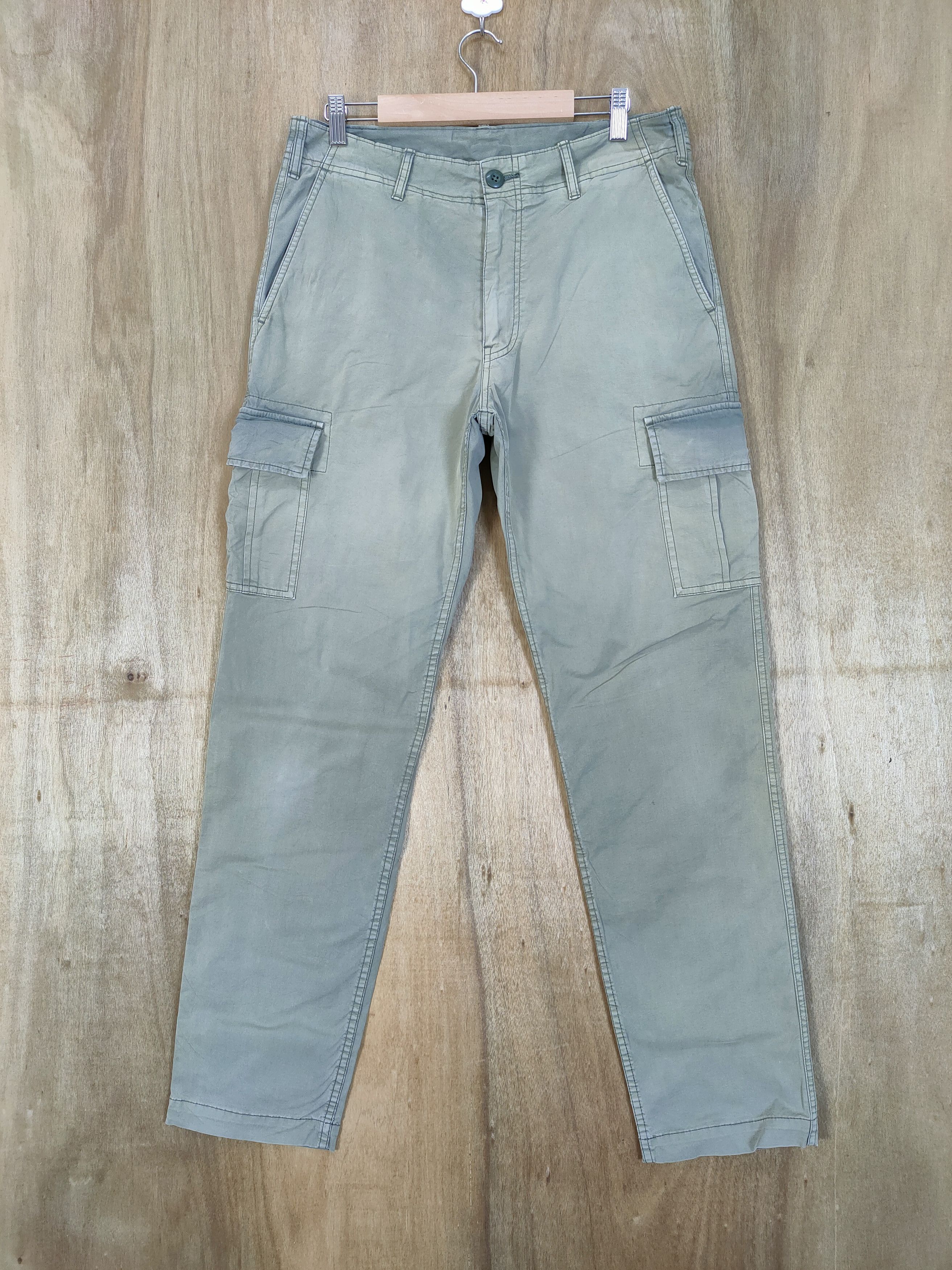 Japanese Brand × Vintage JAPANESE BRAND FADED CARGO PANTS Size US 31 - 1 Thumbnail