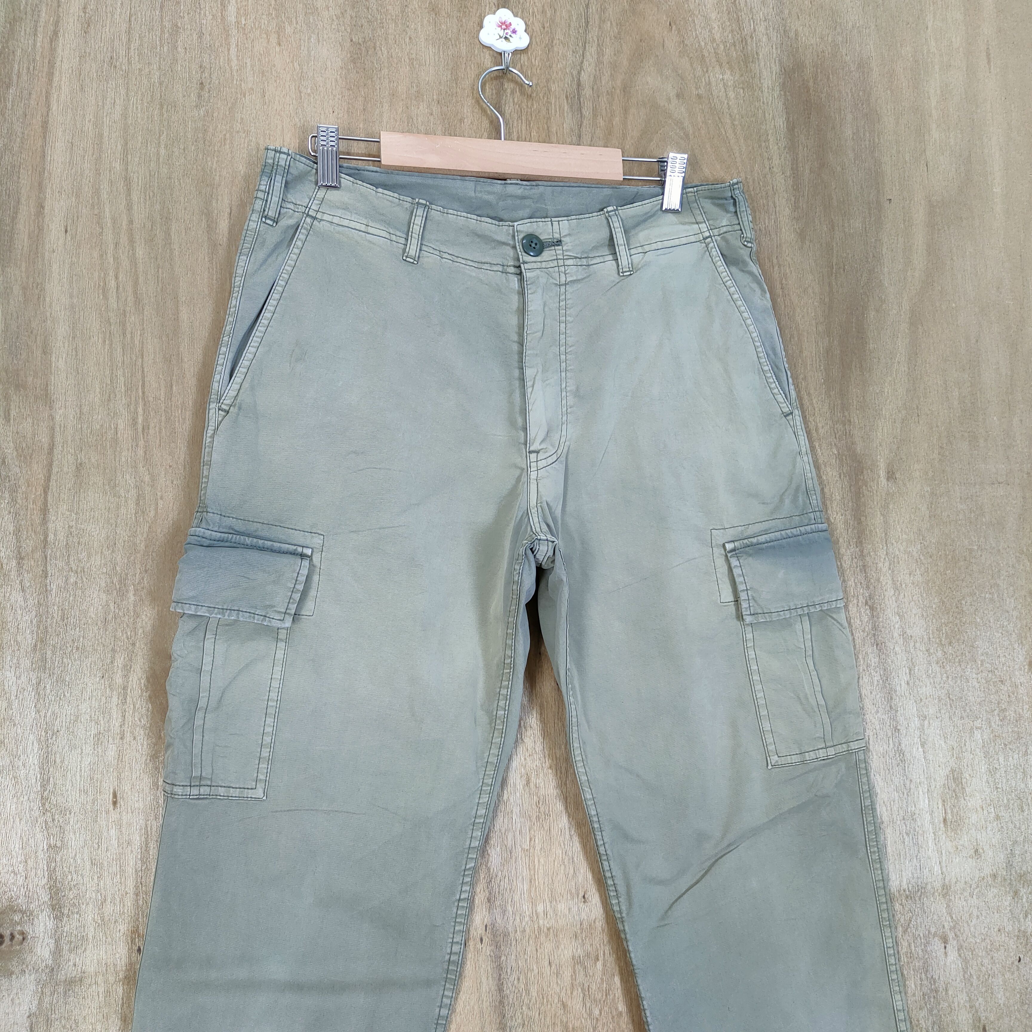 Japanese Brand × Vintage JAPANESE BRAND FADED CARGO PANTS Size US 31 - 2 Thumbnail