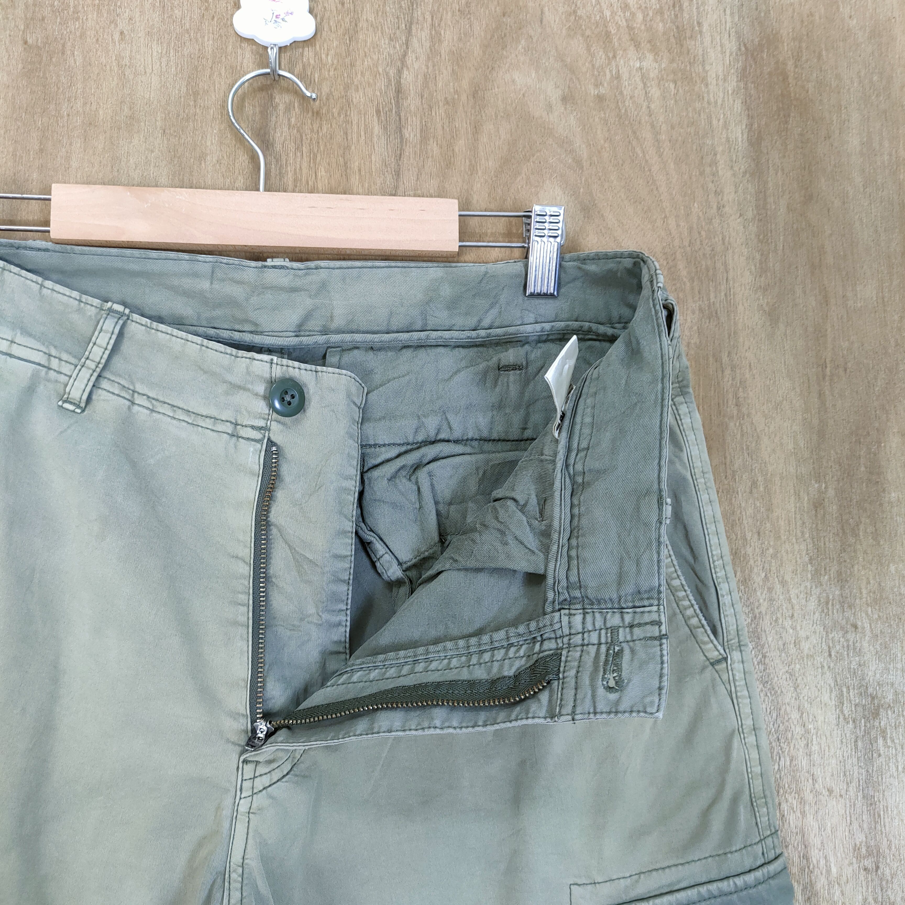Japanese Brand × Vintage JAPANESE BRAND FADED CARGO PANTS Size US 31 - 13 Thumbnail