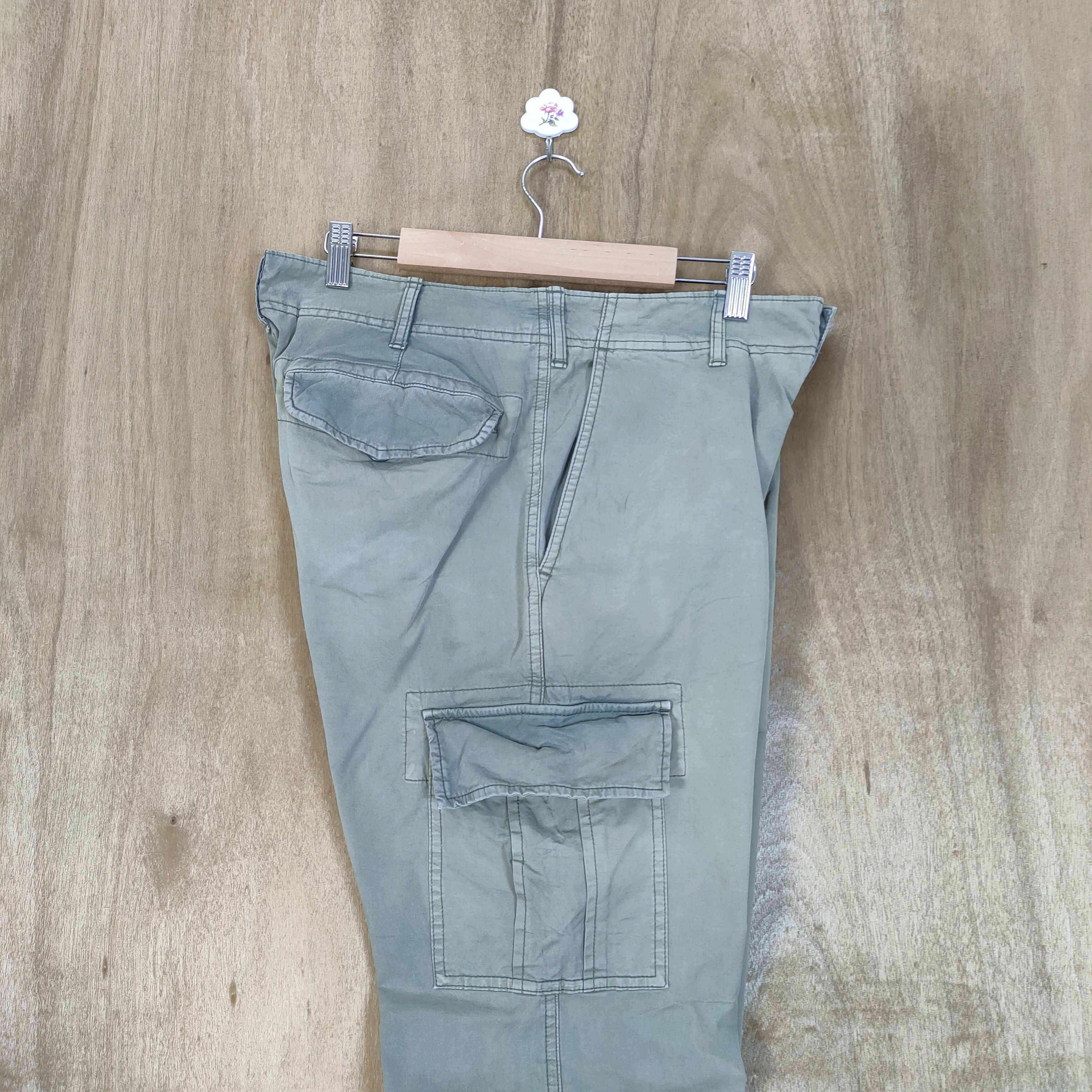 Japanese Brand × Vintage JAPANESE BRAND FADED CARGO PANTS Size US 31 - 15 Thumbnail