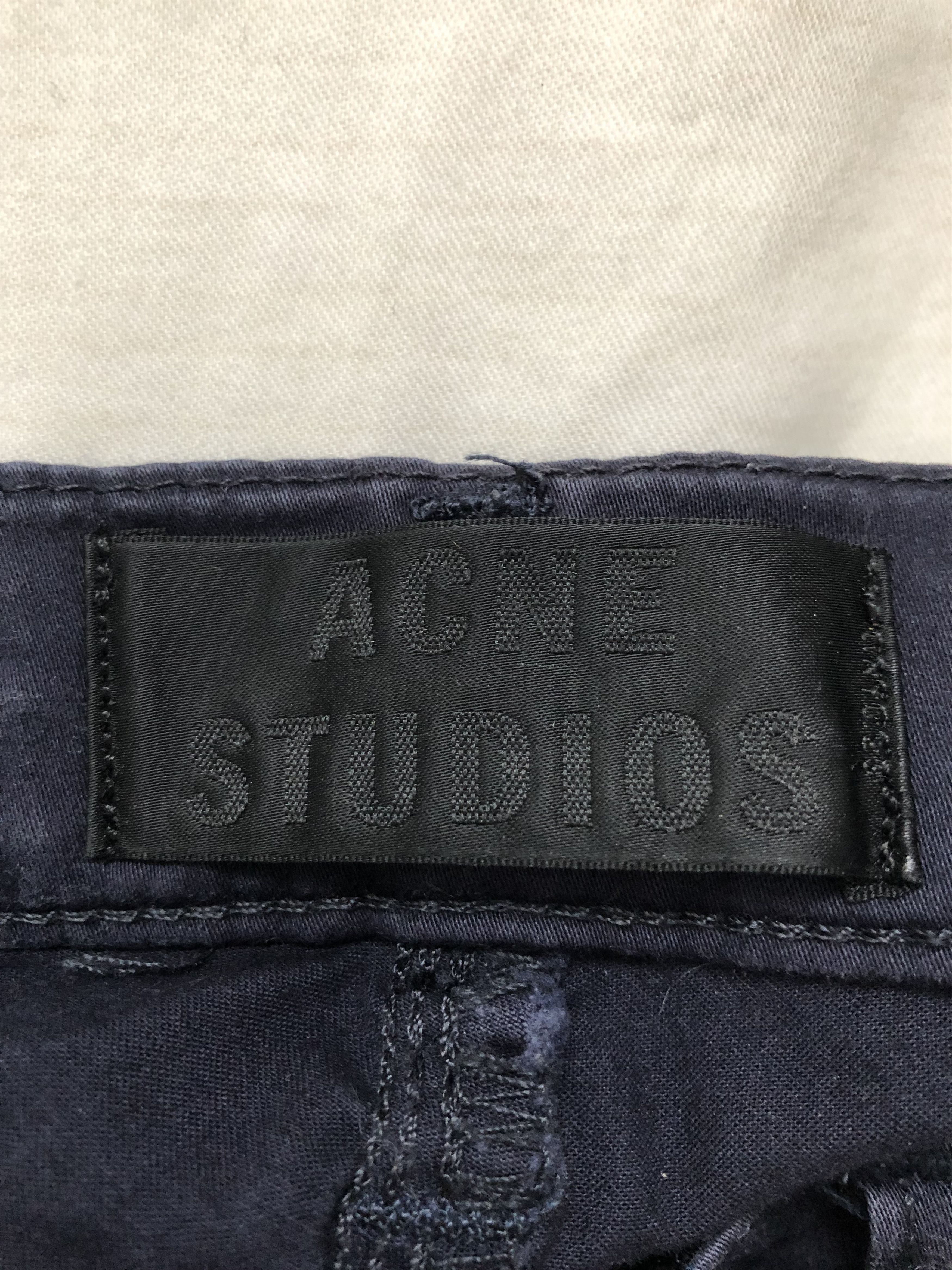 Acne Studios MAX SATIN COTTON TROUSERS Size US 32 / EU 48 - 7 Thumbnail