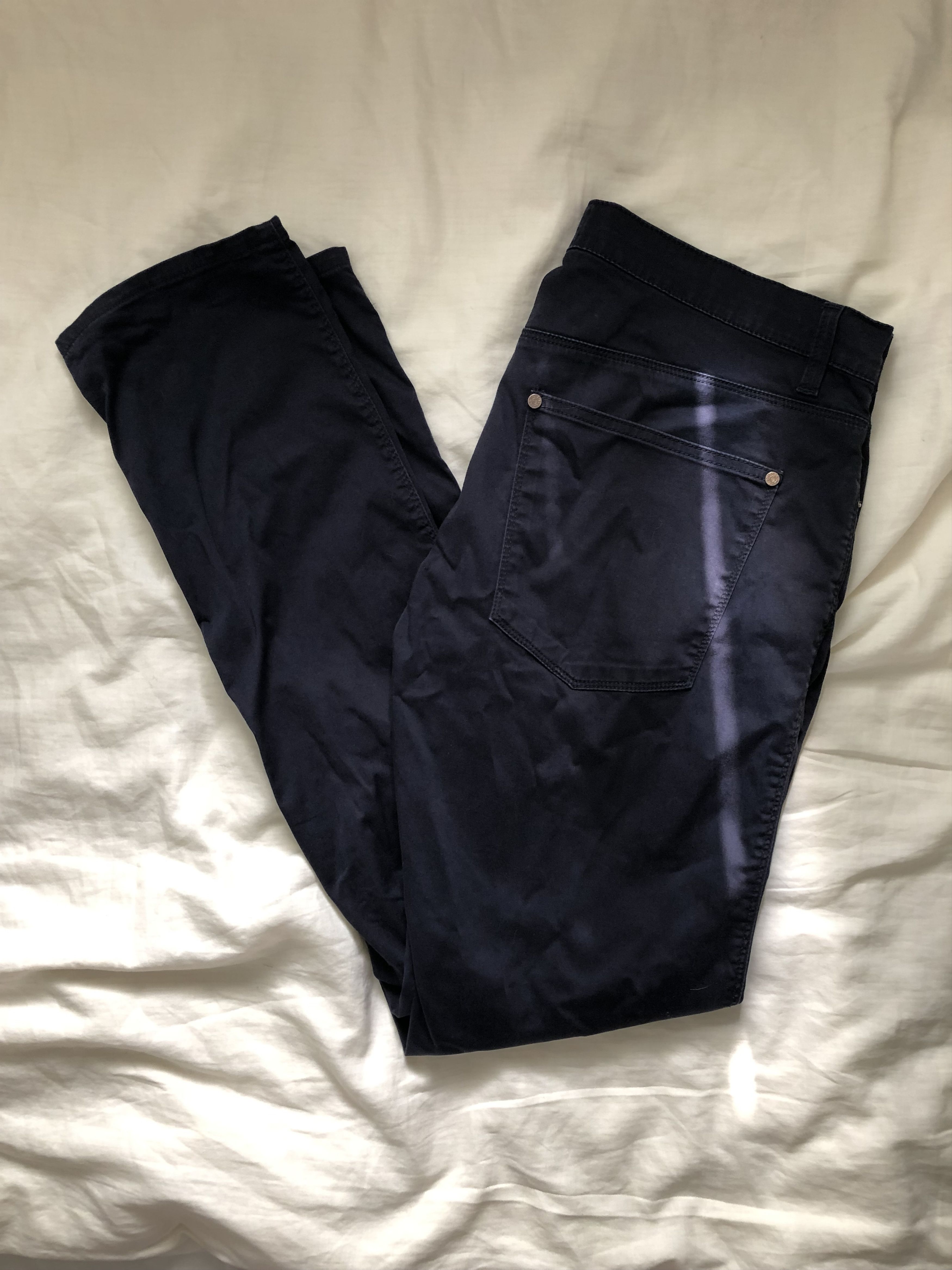 Acne Studios MAX SATIN COTTON TROUSERS Size US 32 / EU 48 - 1 Thumbnail