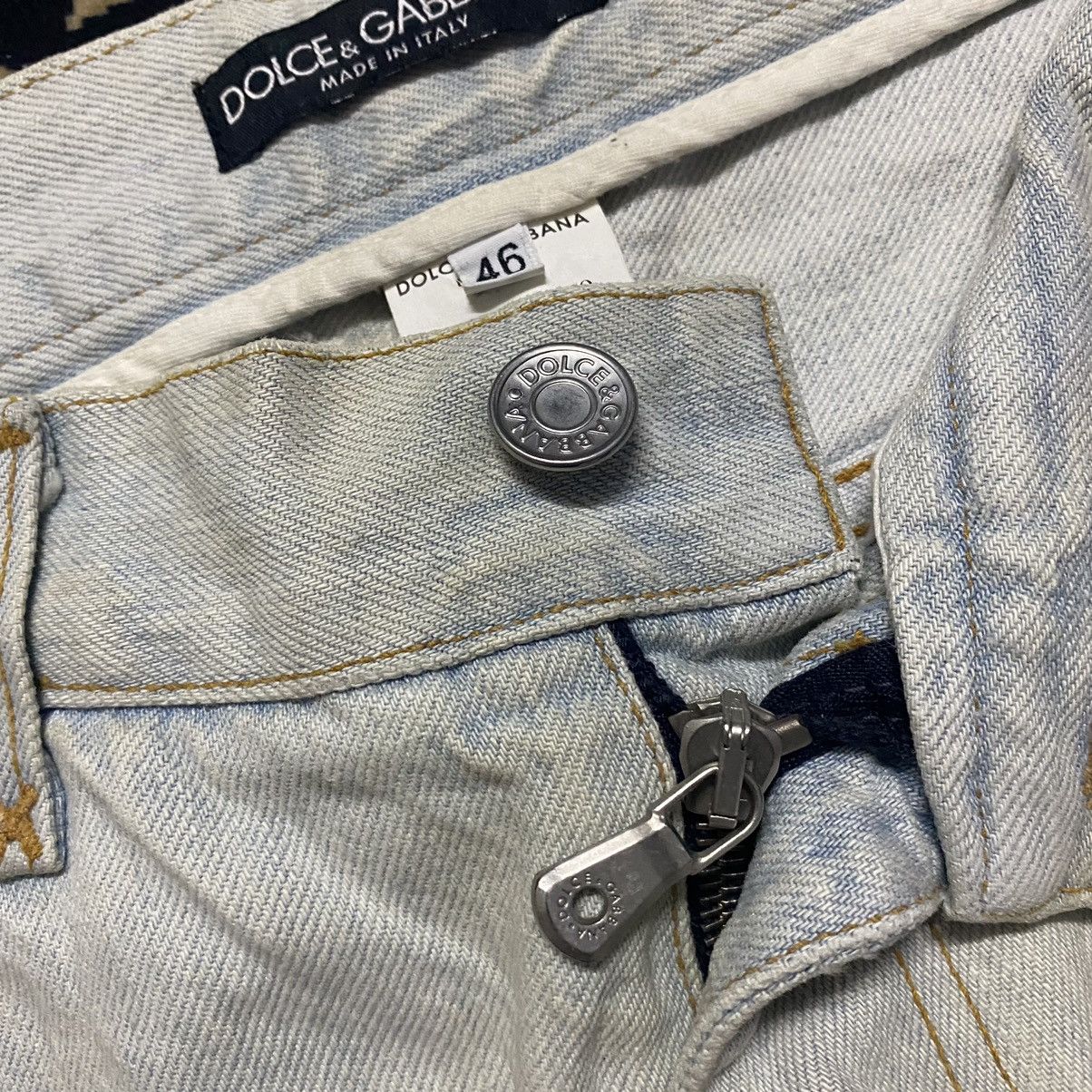 Dolce & Gabbana Dolce&Gabbana Mudwash Distressed Jeans Size US 29 - 16 Thumbnail