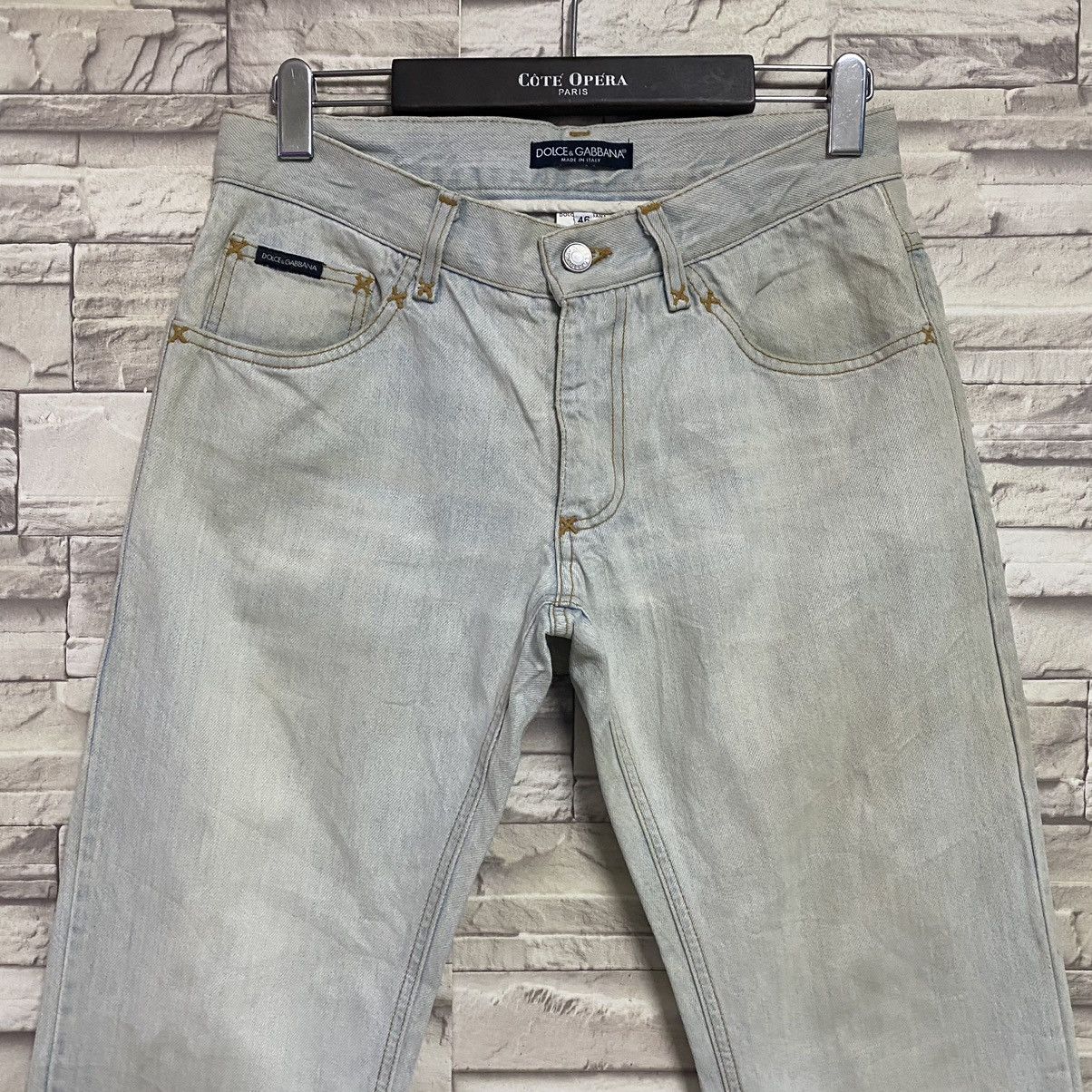 Dolce & Gabbana Dolce&Gabbana Mudwash Distressed Jeans Size US 29 - 4 Thumbnail