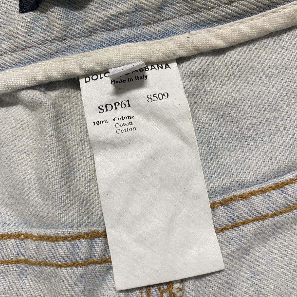 Dolce & Gabbana Dolce&Gabbana Mudwash Distressed Jeans Size US 29 - 18 Thumbnail