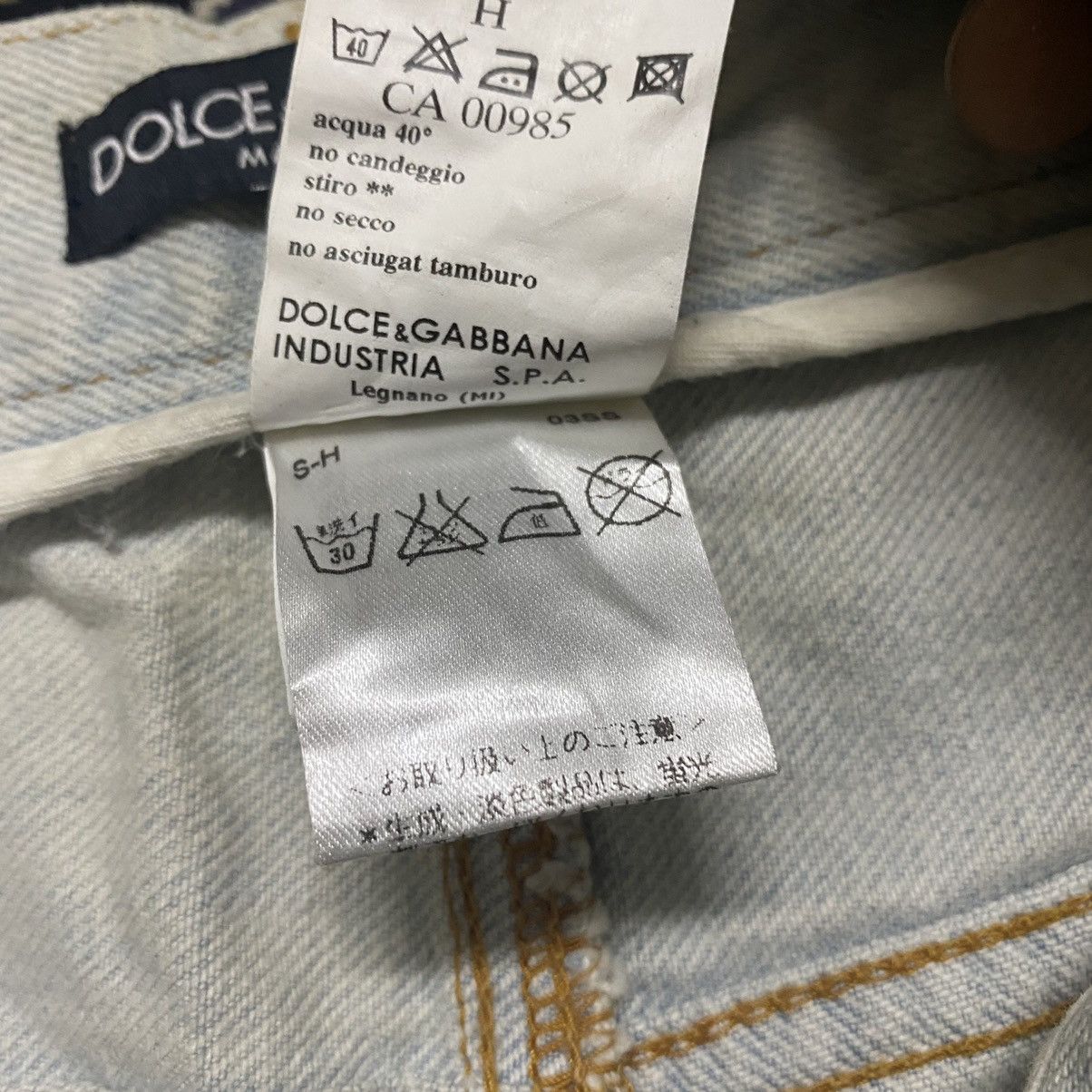 Dolce & Gabbana Dolce&Gabbana Mudwash Distressed Jeans Size US 29 - 19 Thumbnail