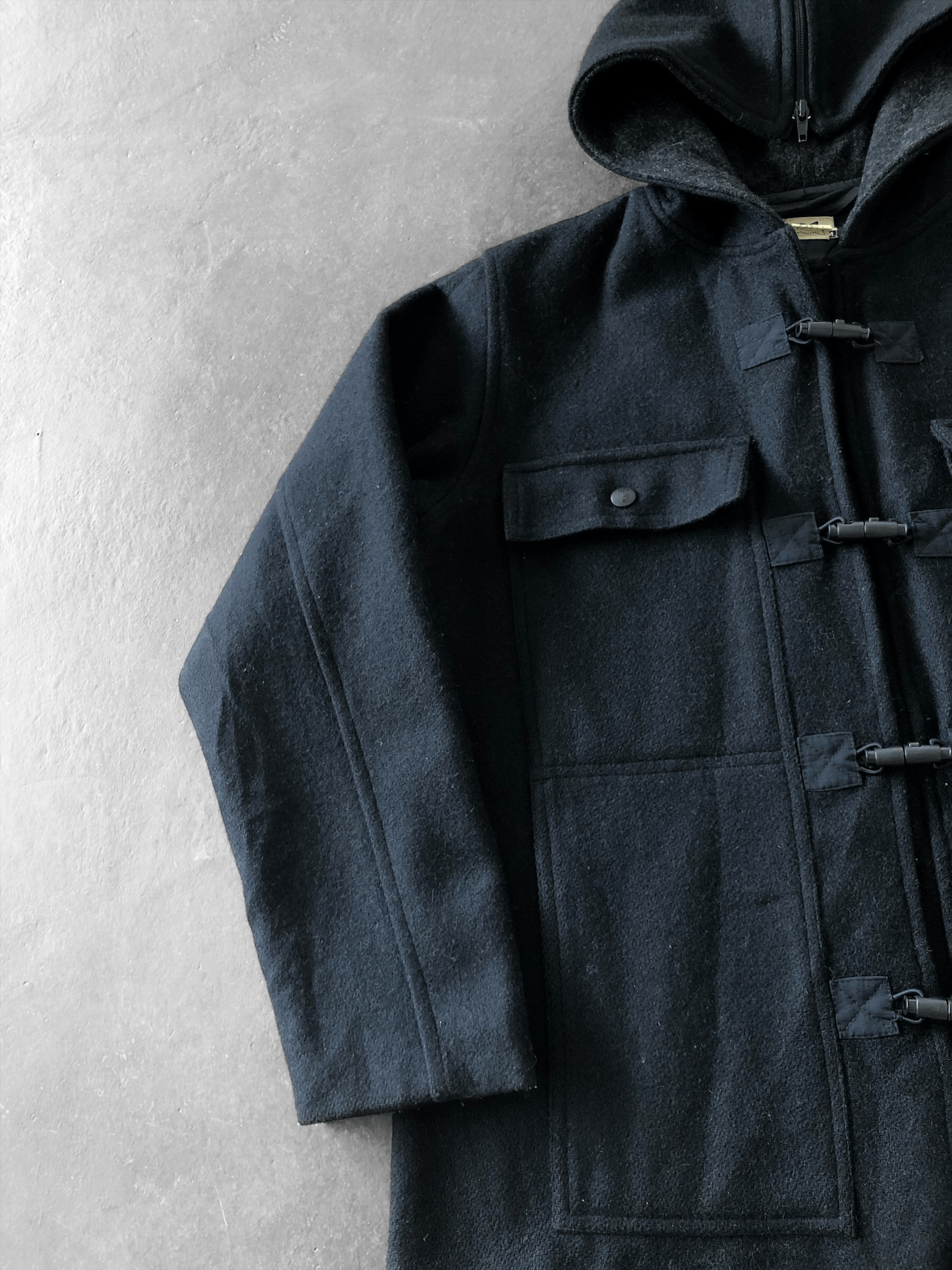 Other RARE🔥AUSTRALIAN STREETWEAR MOOKS WOOL DUFFLE COAT PUSHPIN Size US M / EU 48-50 / 2 - 5 Thumbnail