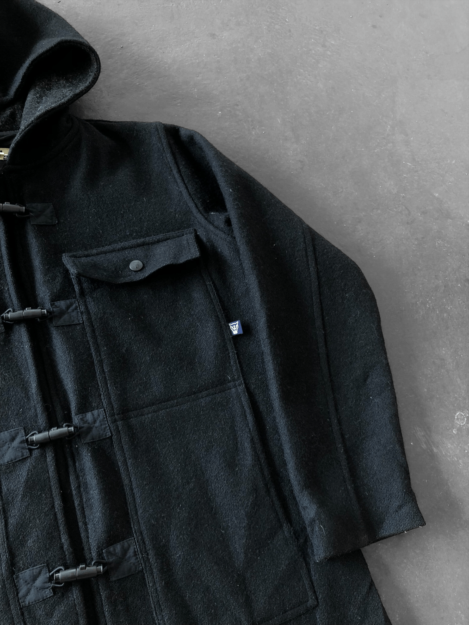 Other RARE🔥AUSTRALIAN STREETWEAR MOOKS WOOL DUFFLE COAT PUSHPIN Size US M / EU 48-50 / 2 - 4 Thumbnail
