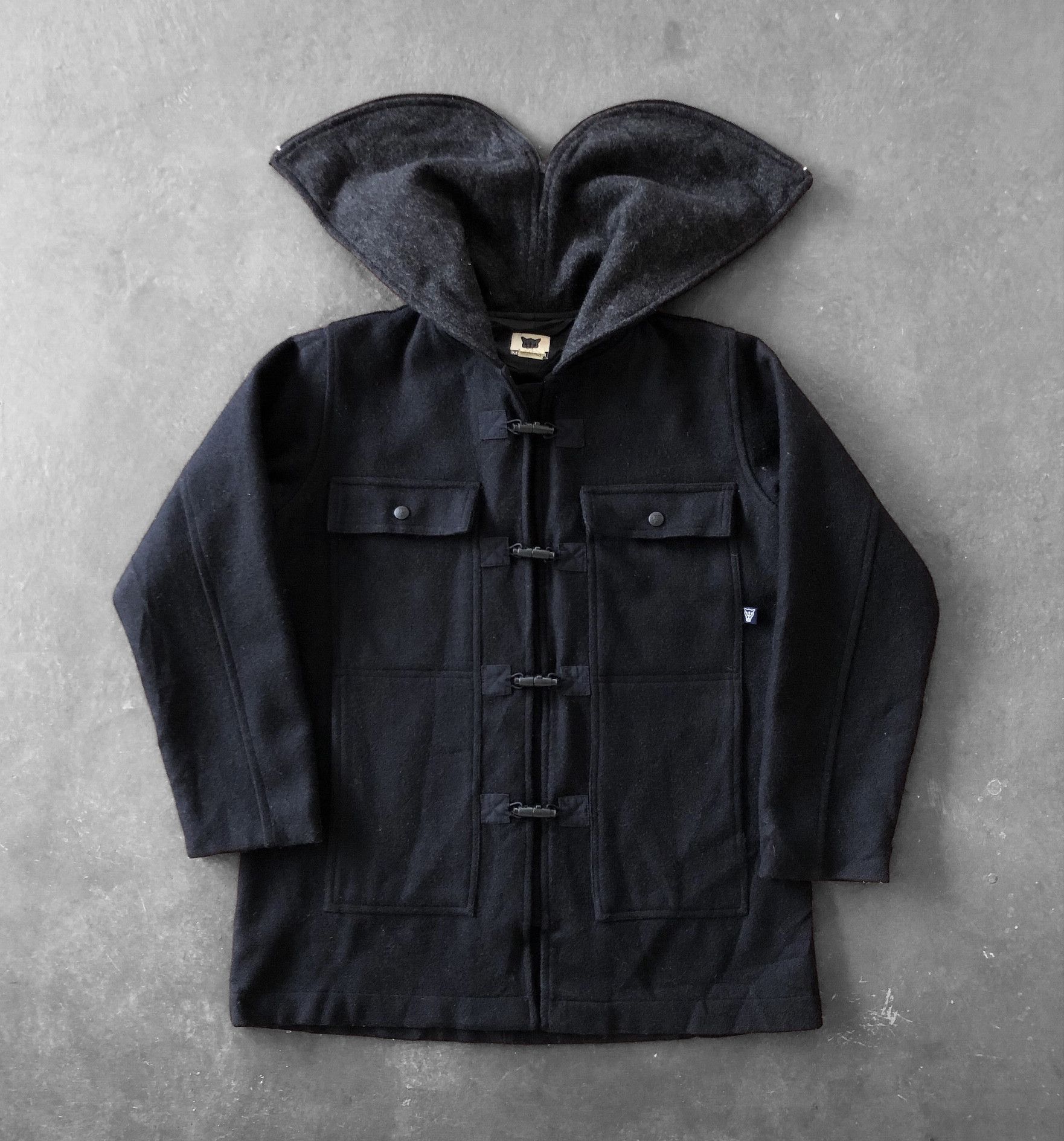 Other RARE🔥AUSTRALIAN STREETWEAR MOOKS WOOL DUFFLE COAT PUSHPIN Size US M / EU 48-50 / 2 - 1 Thumbnail