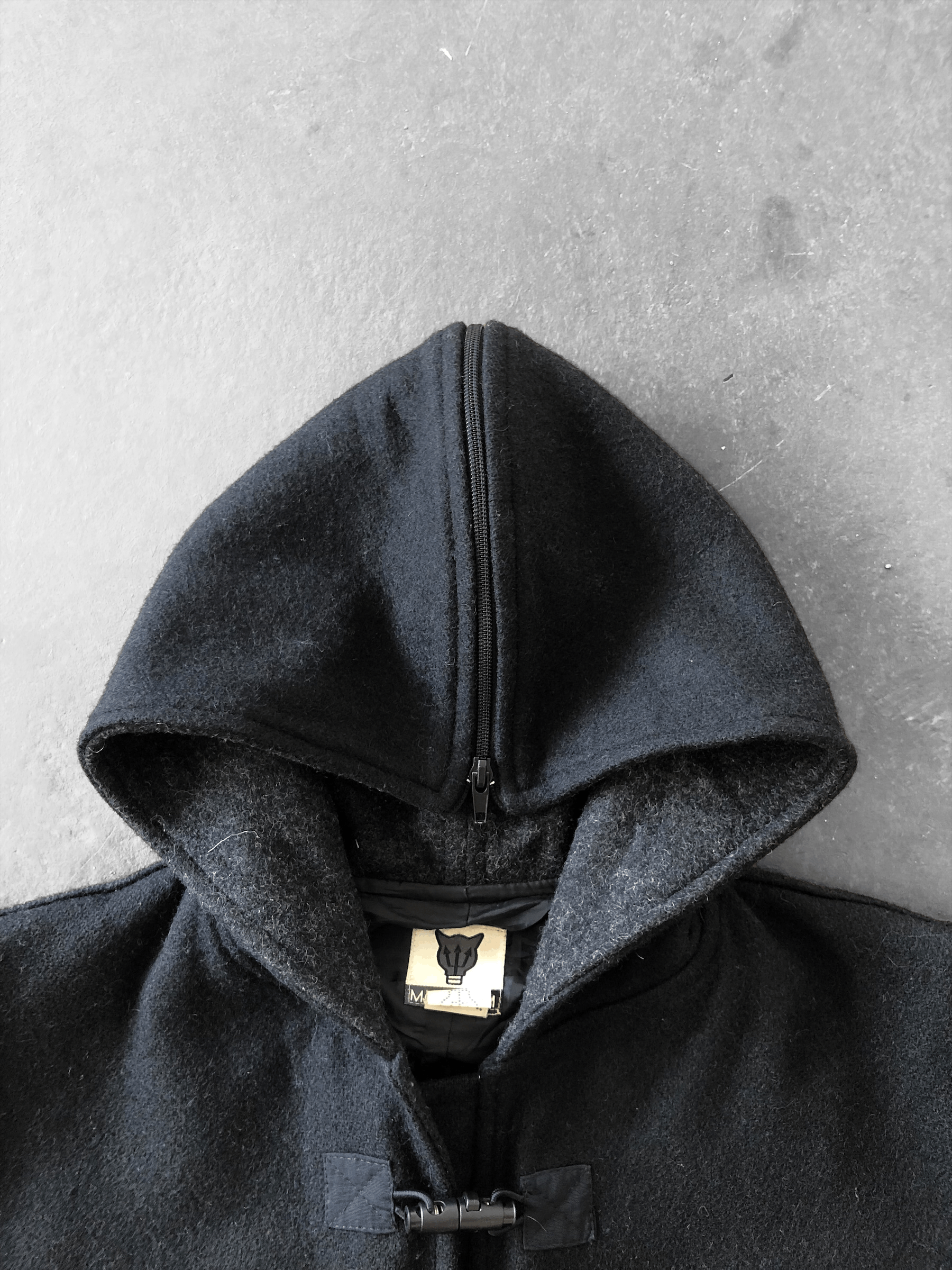 Other RARE🔥AUSTRALIAN STREETWEAR MOOKS WOOL DUFFLE COAT PUSHPIN Size US M / EU 48-50 / 2 - 6 Thumbnail