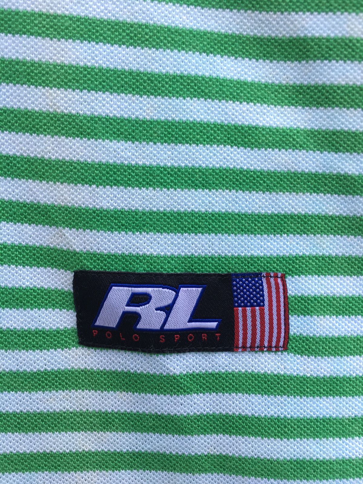 Polo Ralph Lauren Vintage Polo Sport Ralph Lauren Stripes Shirt Size US L / EU 52-54 / 3 - 10 Thumbnail