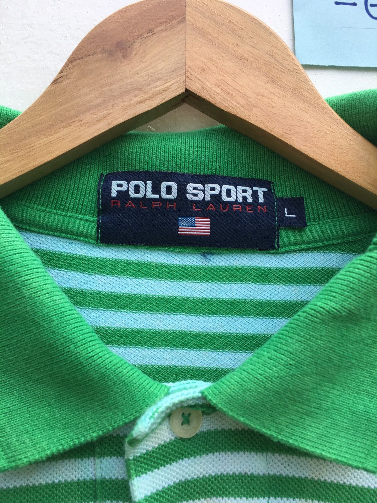 Polo Ralph Lauren Vintage Polo Sport Ralph Lauren Stripes Shirt Size US L / EU 52-54 / 3 - 8 Thumbnail