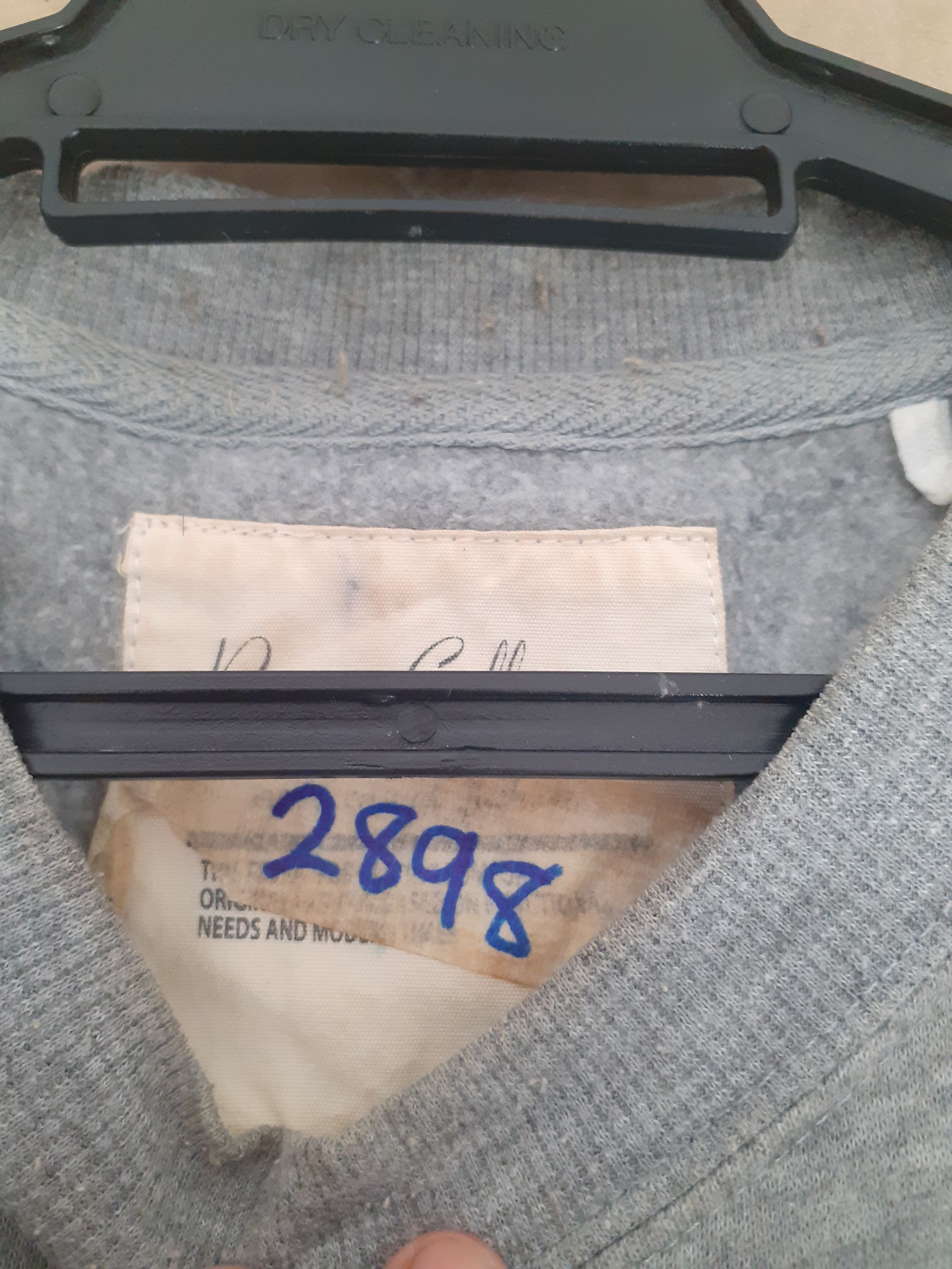 Japanese Brand Rerrizo Collection (US Air Force) gray sweater #2898 Size US M / EU 48-50 / 2 - 13 Thumbnail