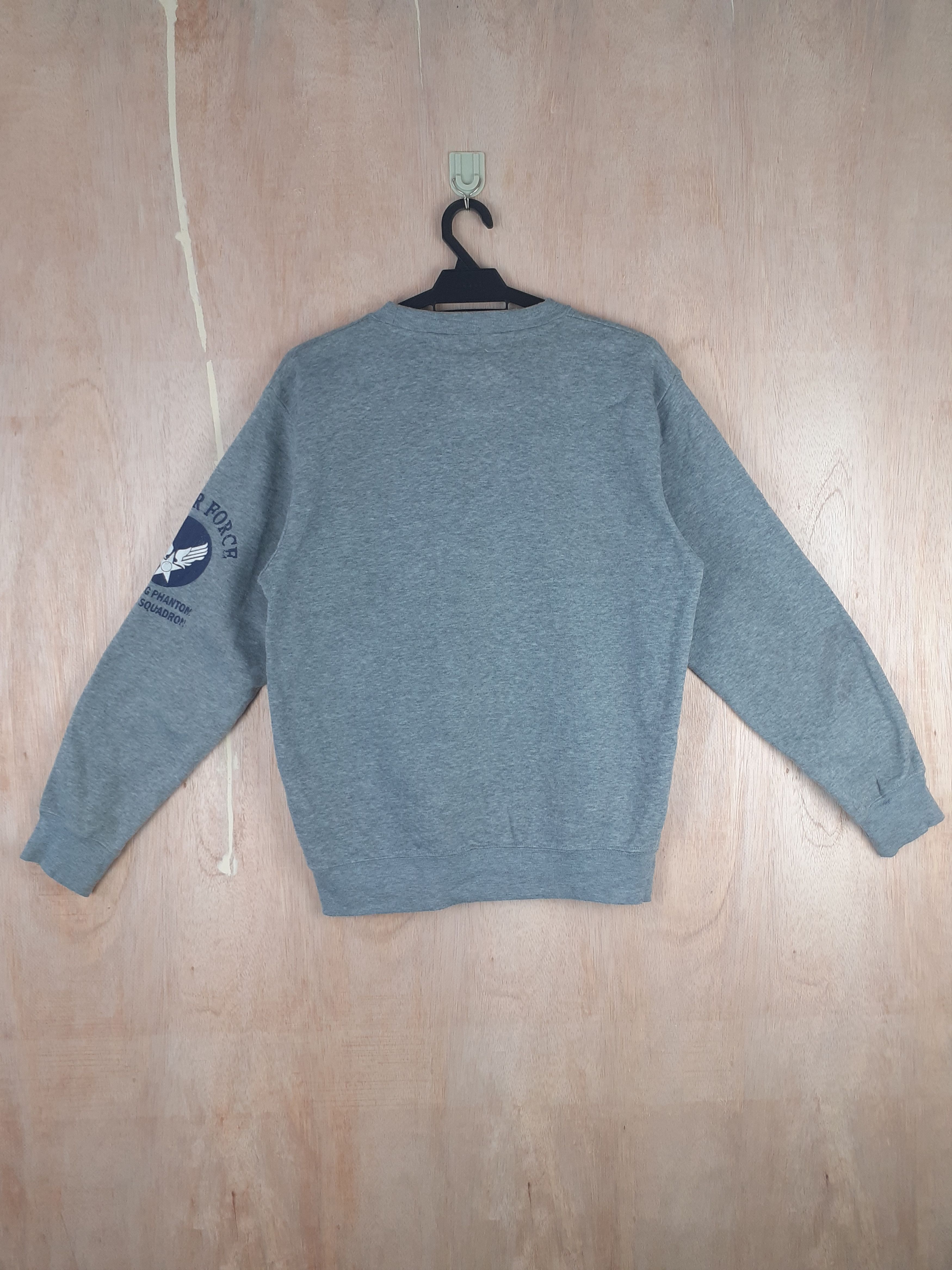 Japanese Brand Rerrizo Collection (US Air Force) gray sweater #2898 Size US M / EU 48-50 / 2 - 9 Thumbnail