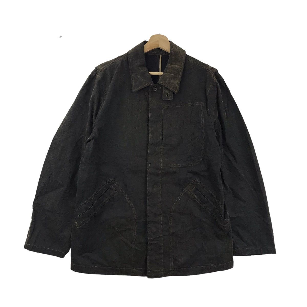 Jun Takahashi JUNMEN By Jun Takahashi Japanese Brand Black Coat Jacket ...