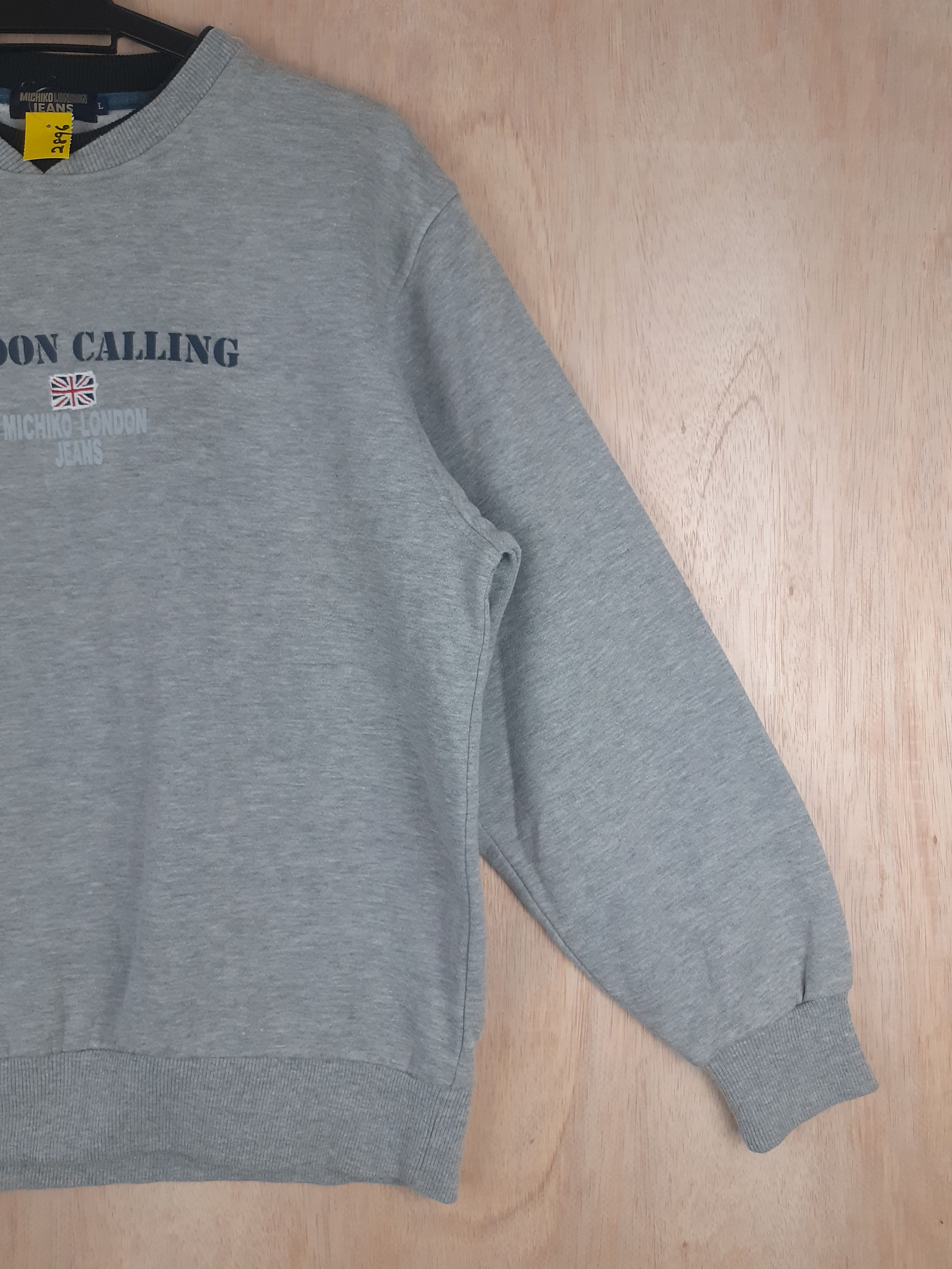 Japanese Brand Michiko London Jeans japan gray sweater #2896 Size US L / EU 52-54 / 3 - 5 Thumbnail