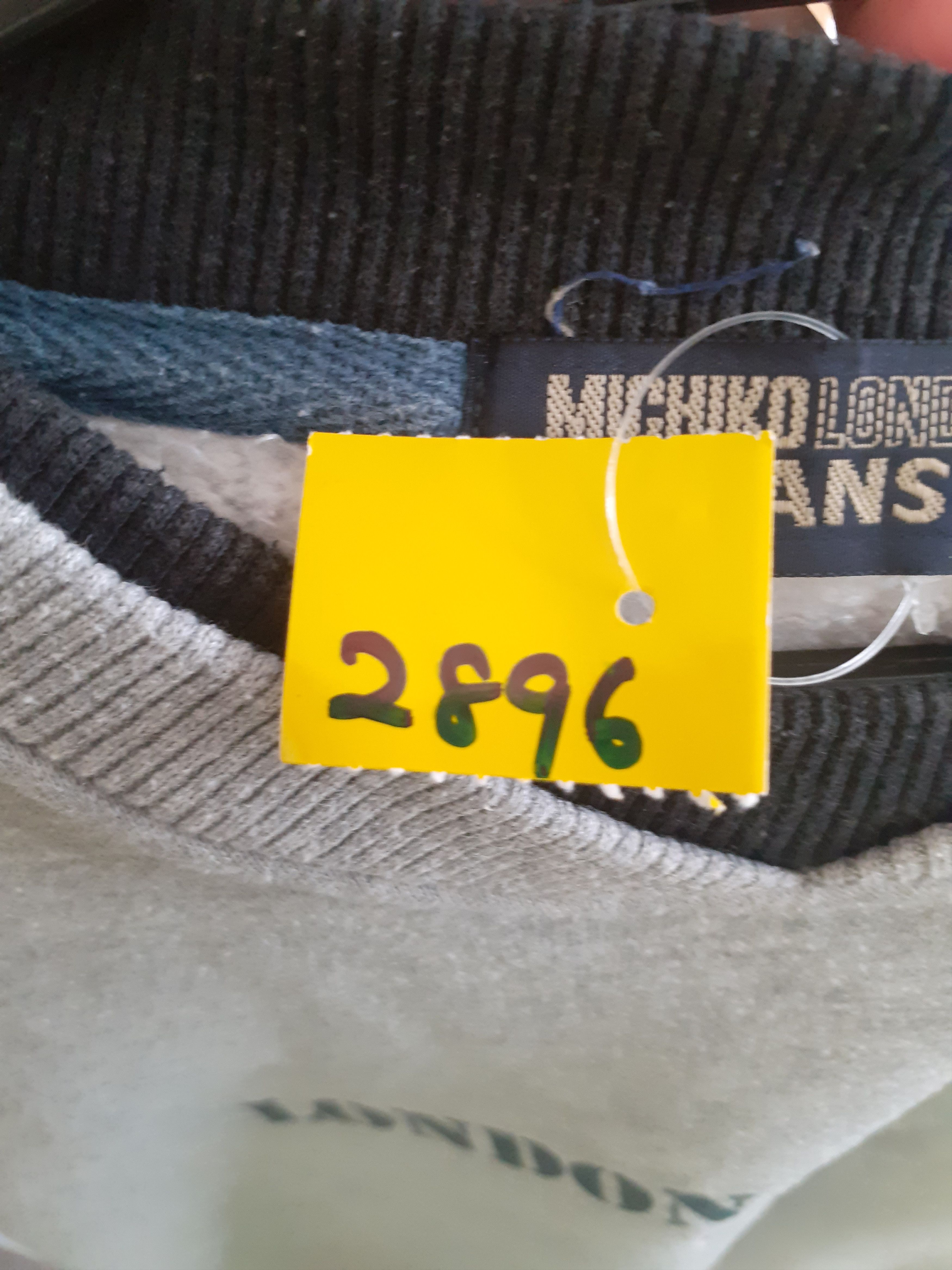 Japanese Brand Michiko London Jeans japan gray sweater #2896 Size US L / EU 52-54 / 3 - 11 Thumbnail