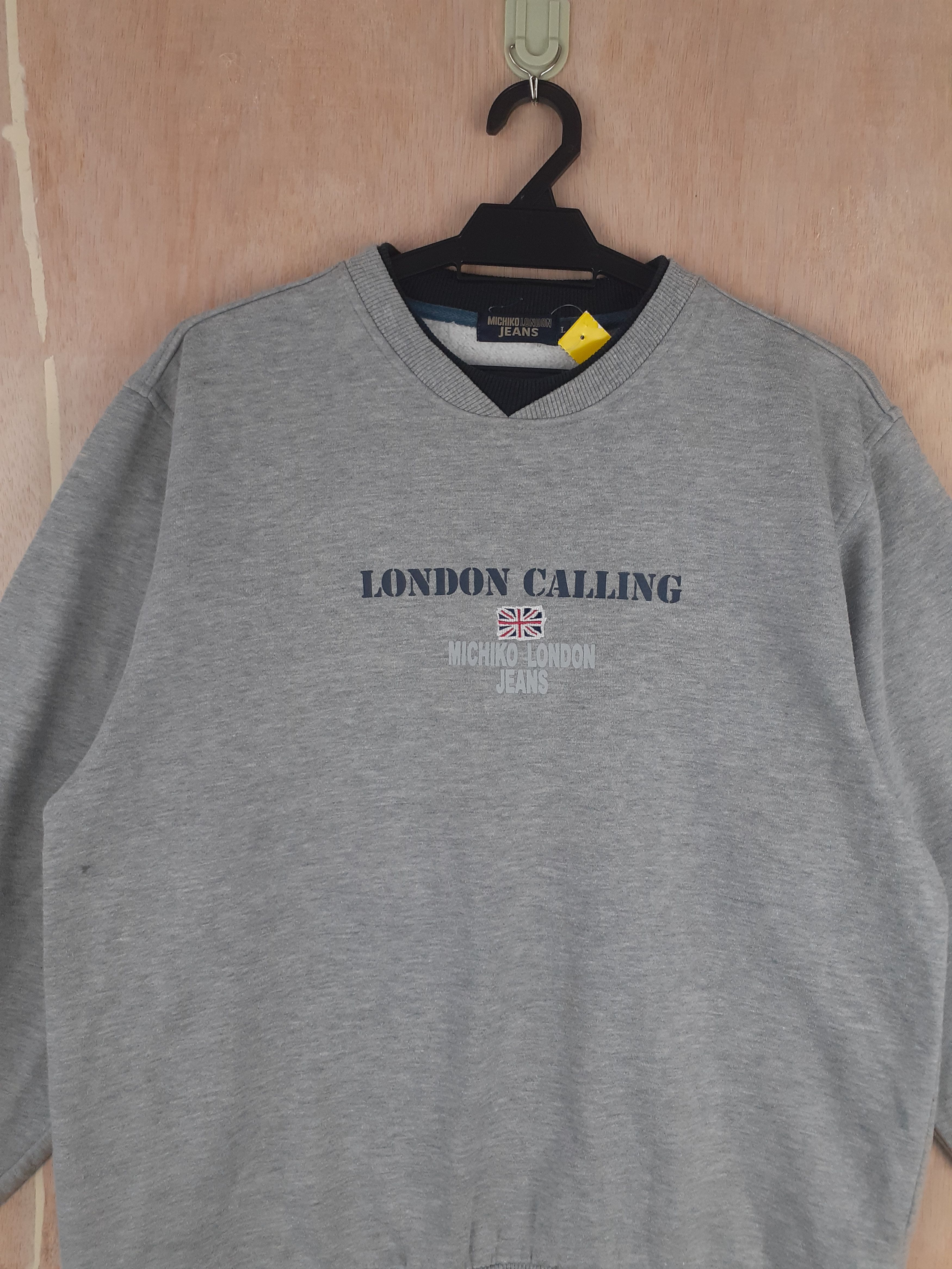 Japanese Brand Michiko London Jeans japan gray sweater #2896 Size US L / EU 52-54 / 3 - 2 Thumbnail