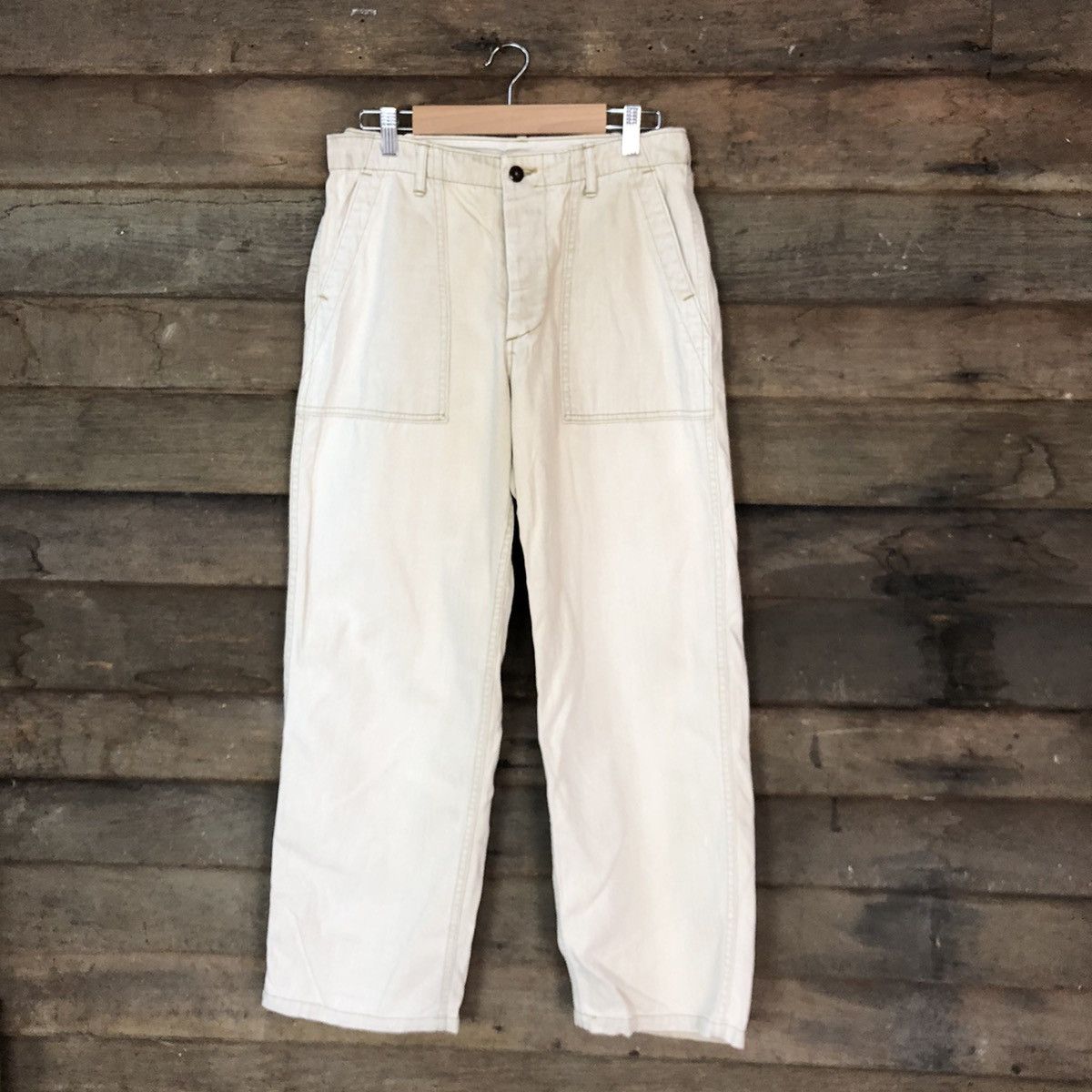 Japanese Brand Japanese Brand Brown Casual Pants #H438 Size US 30 / EU 46 - 1 Thumbnail
