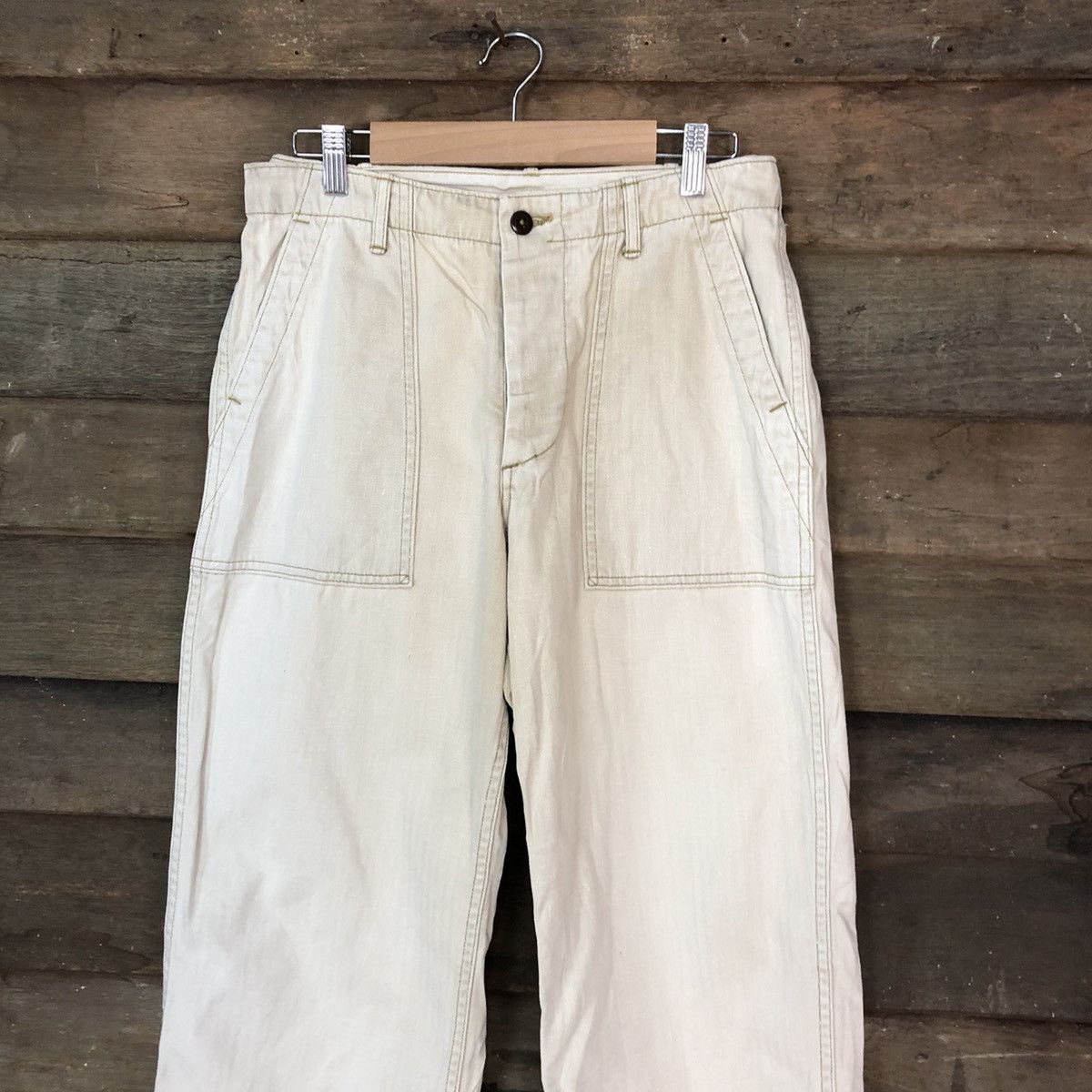 Japanese Brand Japanese Brand Brown Casual Pants #H438 Size US 30 / EU 46 - 2 Thumbnail