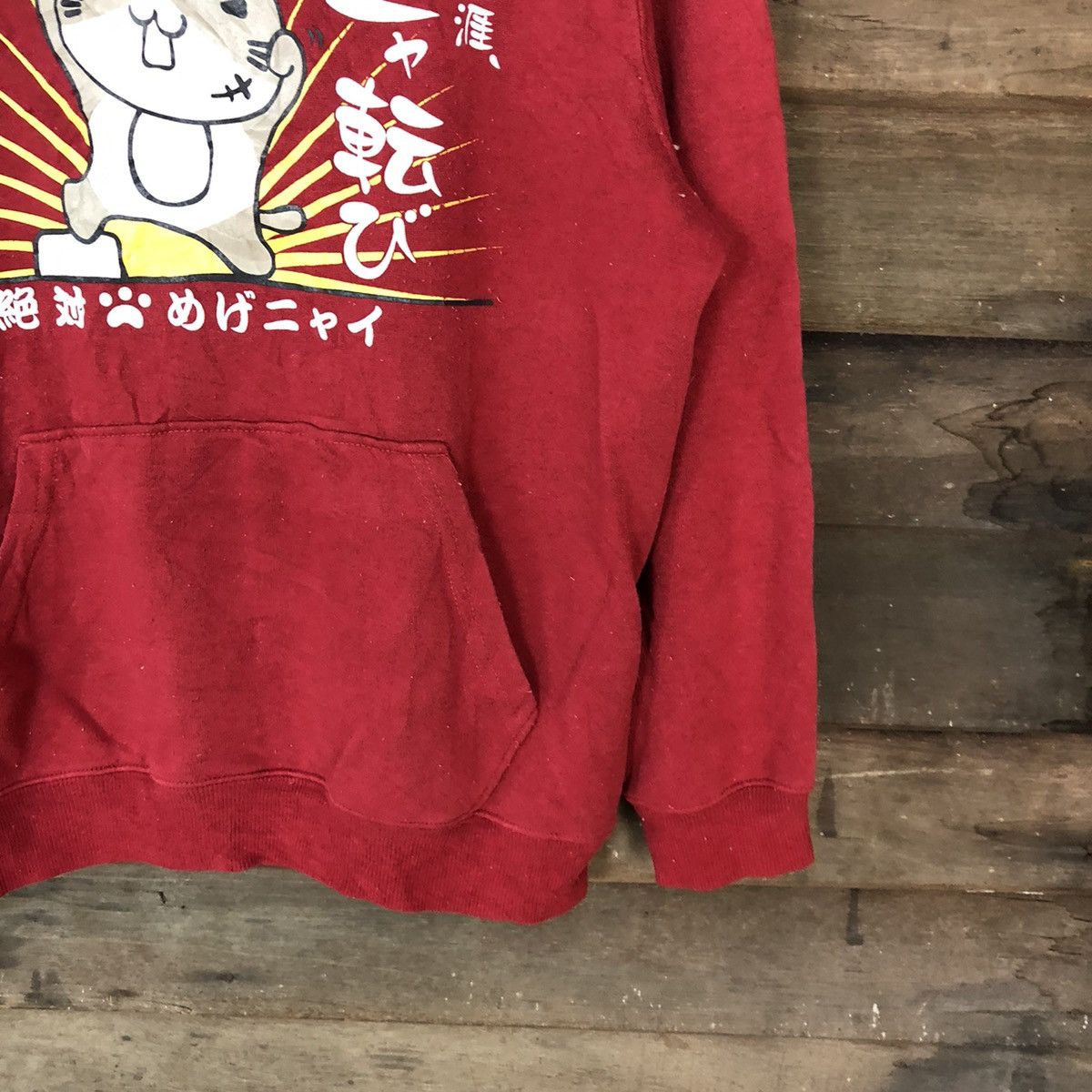 Anime Velobuchisan anima japan Red Hoodie #H436 Size L / US 10 / IT 46 - 5 Thumbnail