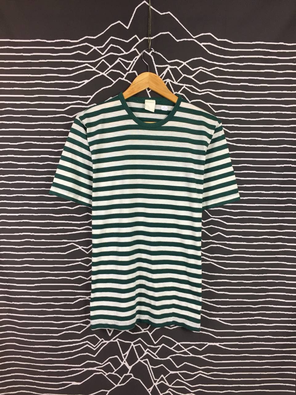 Vintage Vtg 90s Ringer Paperthin Single Stitch Stripe Tee Size US M / EU 48-50 / 2 - 1 Thumbnail